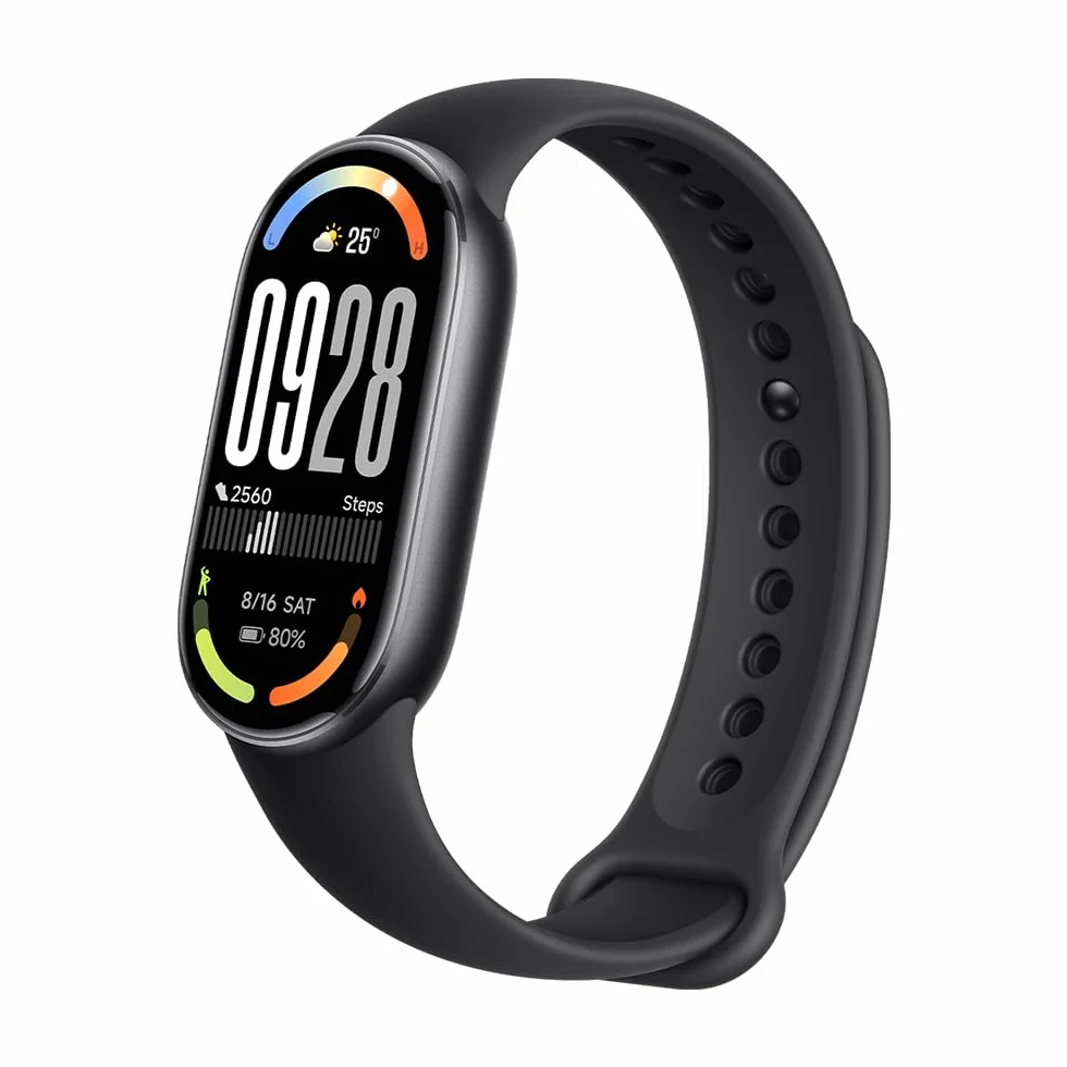 Xiaomi Smart Band 10 Montre Connectée Écran AMOLED 1.72'' Autonomie 21 Jours 5 ATM Boussole