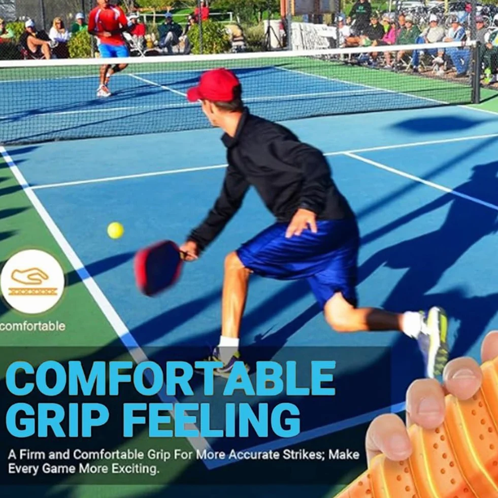 Lot de 2 grips surélevés pour raquette de pickleball