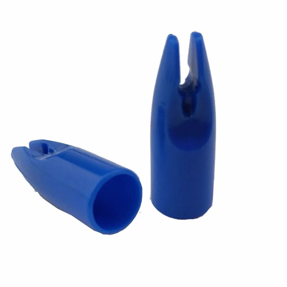 60 Pcs Flèches de Tir à l'arc Nock Remplacement pour ID 8 mm Shaft Plastic Cams DIY