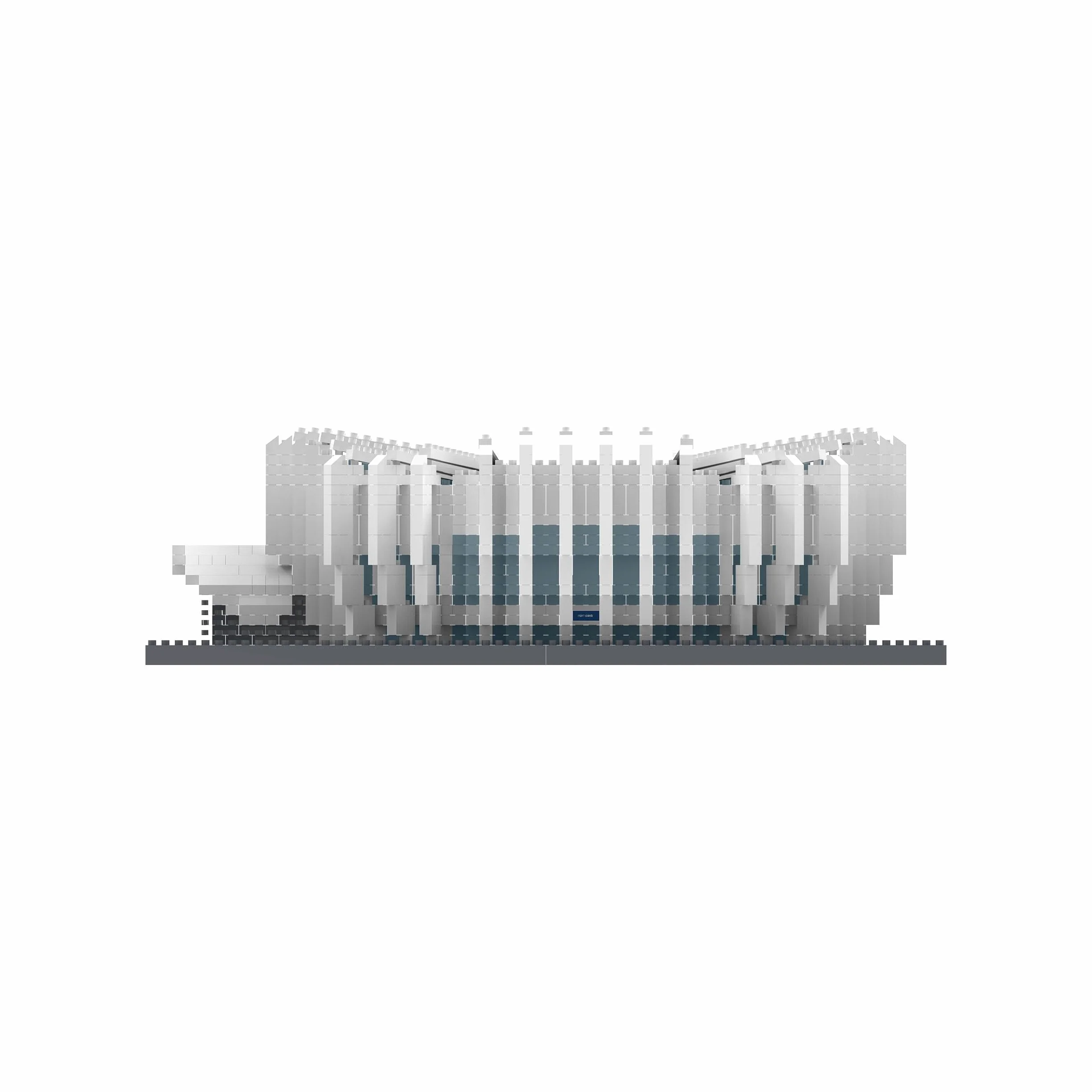 Paris Saint-Germain FC Parc des Princes BRXLZ Stade 3D Briques Modèle