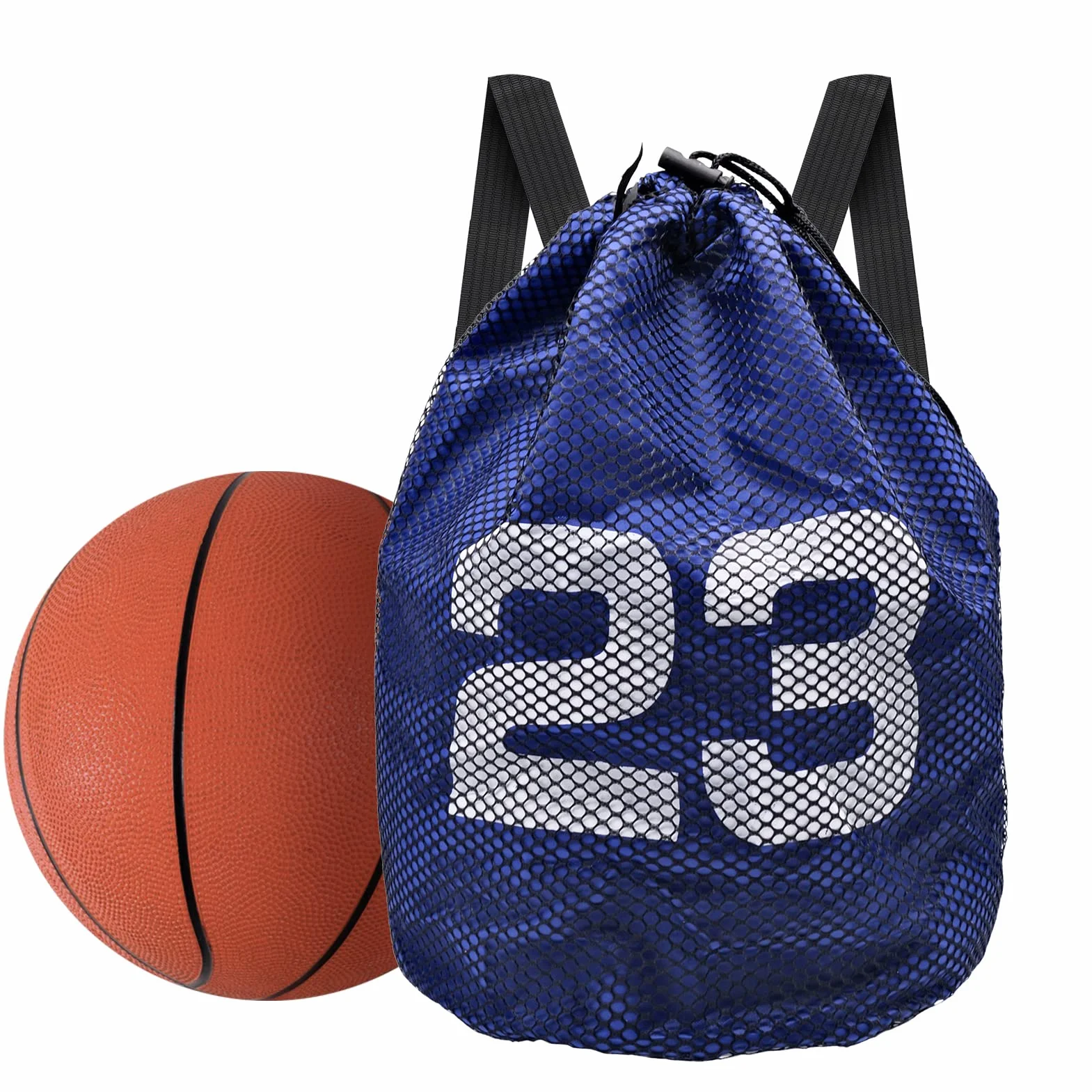 Sac à Dos de Basketball avec Cordon Réglable pour Ballon de Basket, Foot, Volley