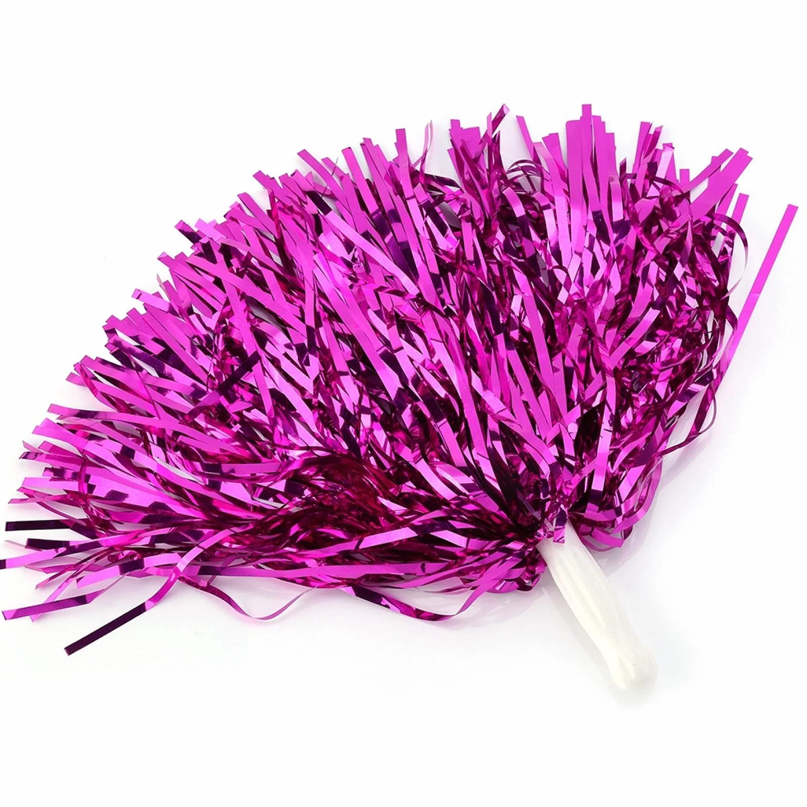 OUKENS Pompons de Pom-Pom Girl, 7 Couleurs 6pcs Accessoire de Danse de fête Cheer