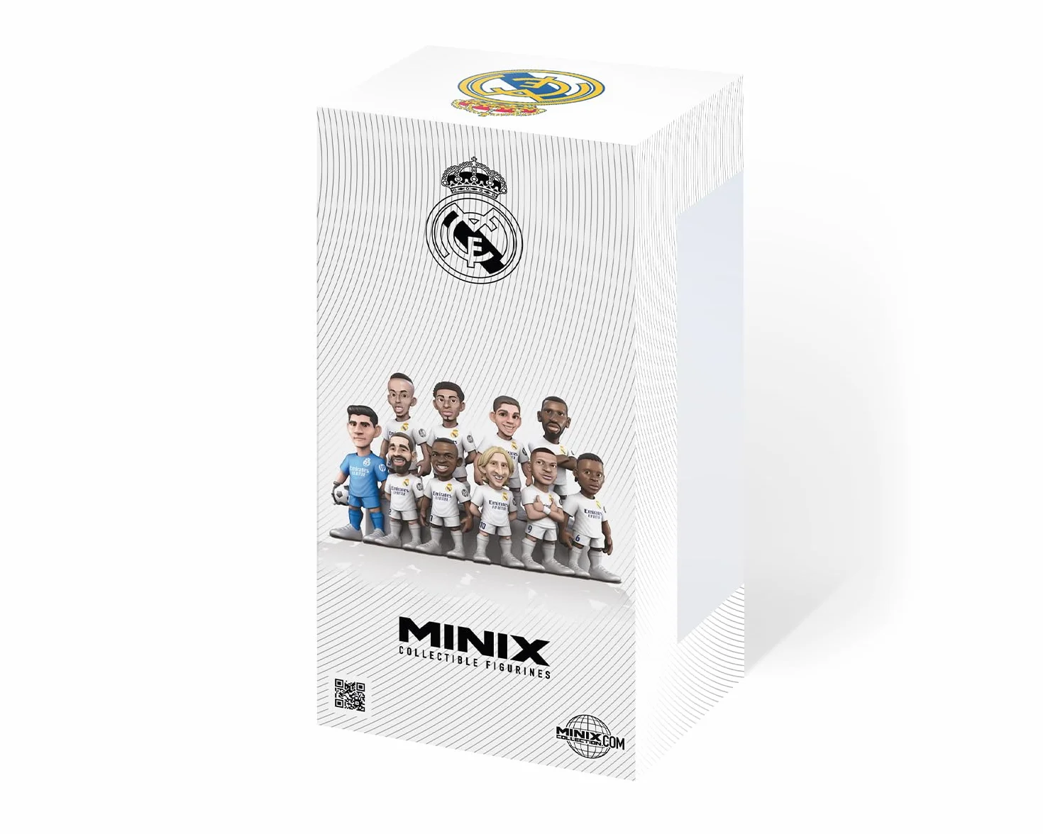 MINIX Figurine Mbappé Real Madrid 12 cm Collection Cadeau Enfants Adultes Fans Football