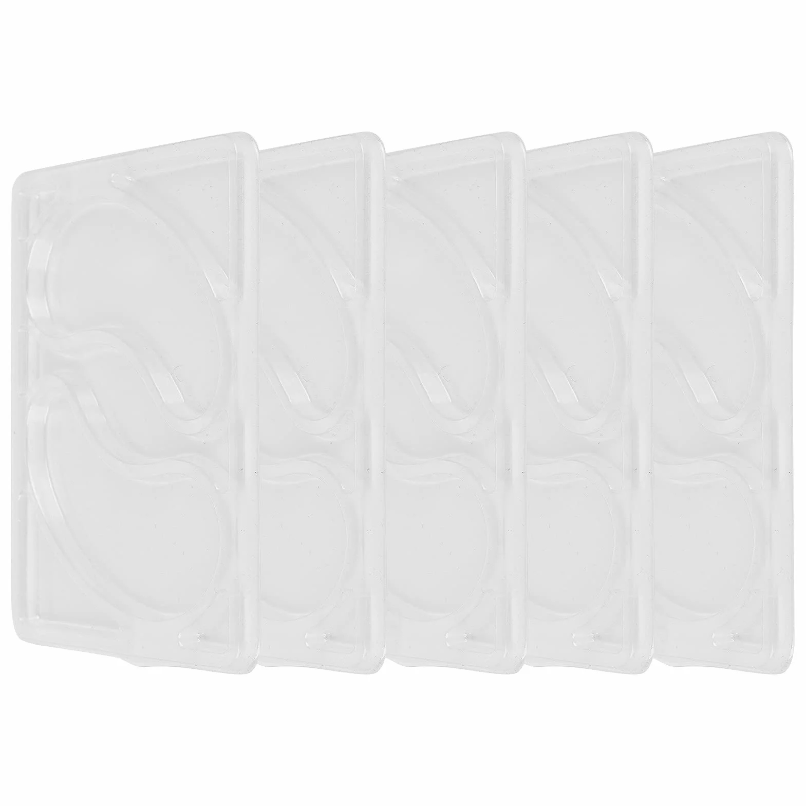Moule de Masque pour les Yeux Réutilisable 5 Pièces Patch Multifonctionnel Soins de la Peau