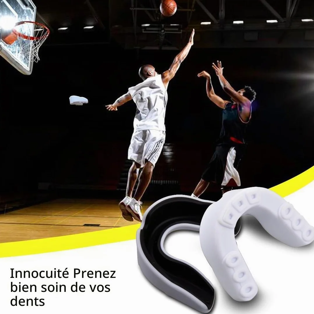 Lot de 3 Protège-Dents Sport Premium pour Rugby, MMA, Hockey, Arts Martiaux