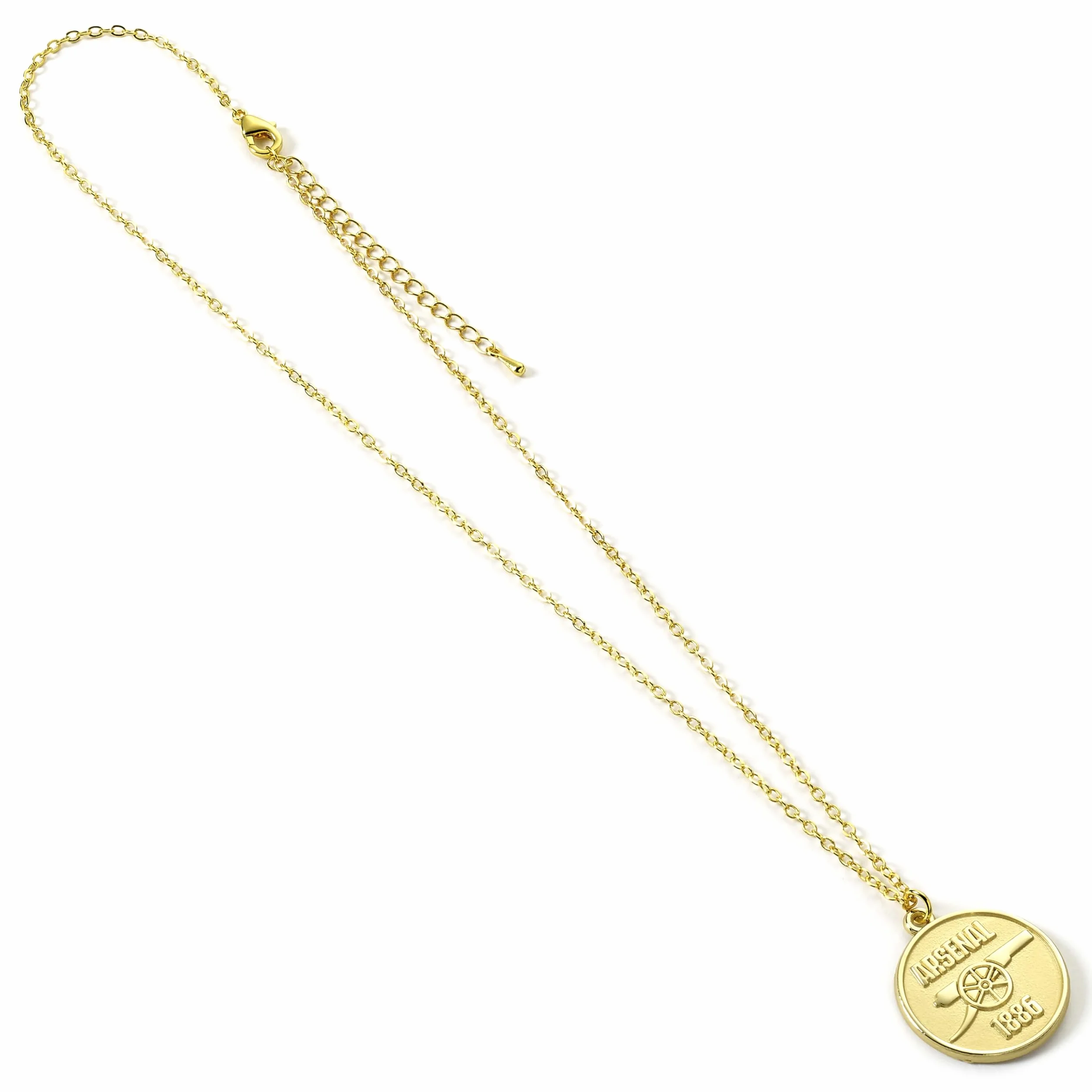 The Carat Shop Arsenal Football Club Collier doré blason Zinc