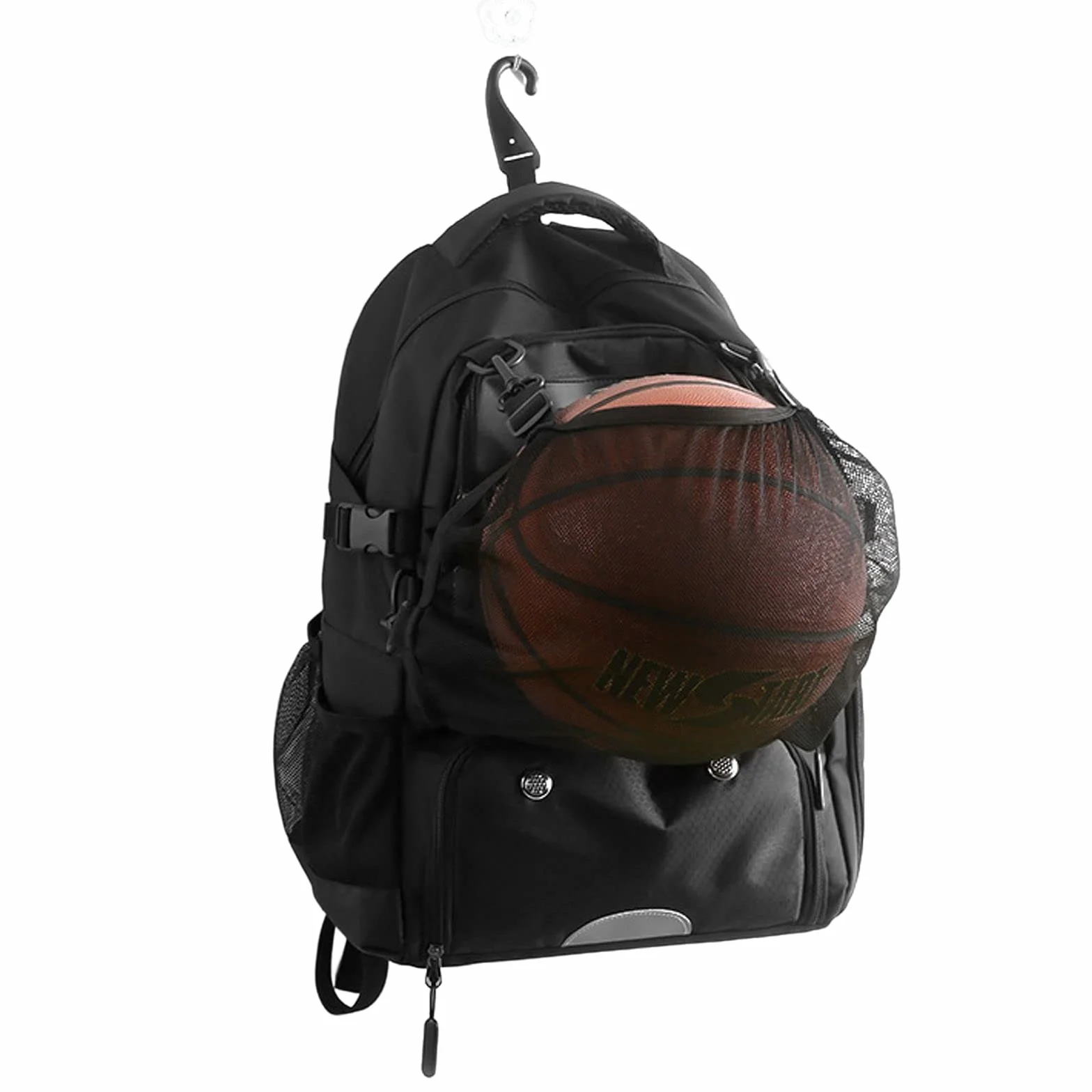 Sac à dos de basket-ball FANDARE grand sac de sport poche balles séparée compartiment chaussures 15,6 pouces ordinateur portable