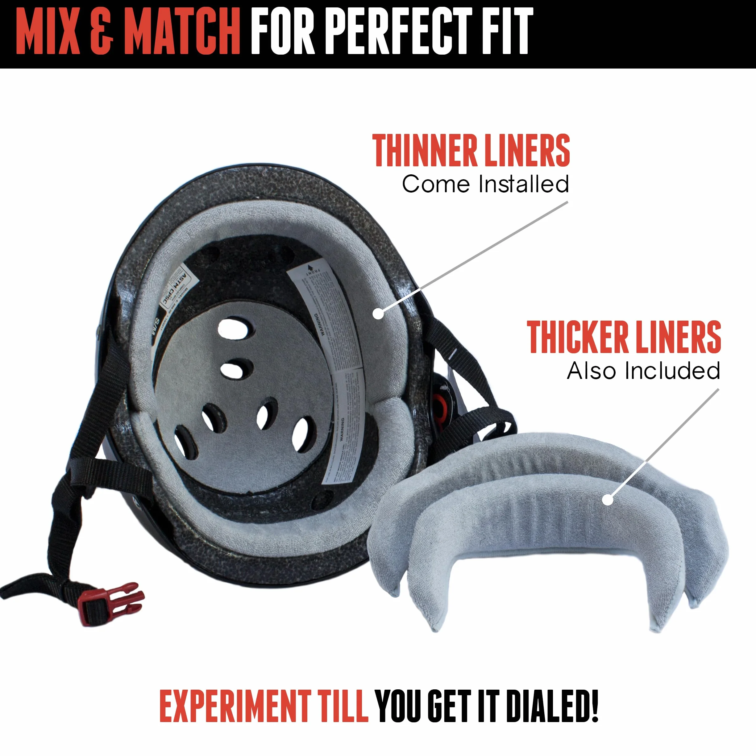 Triple Eight Certified Sweatsaver Helmet Skate Casque