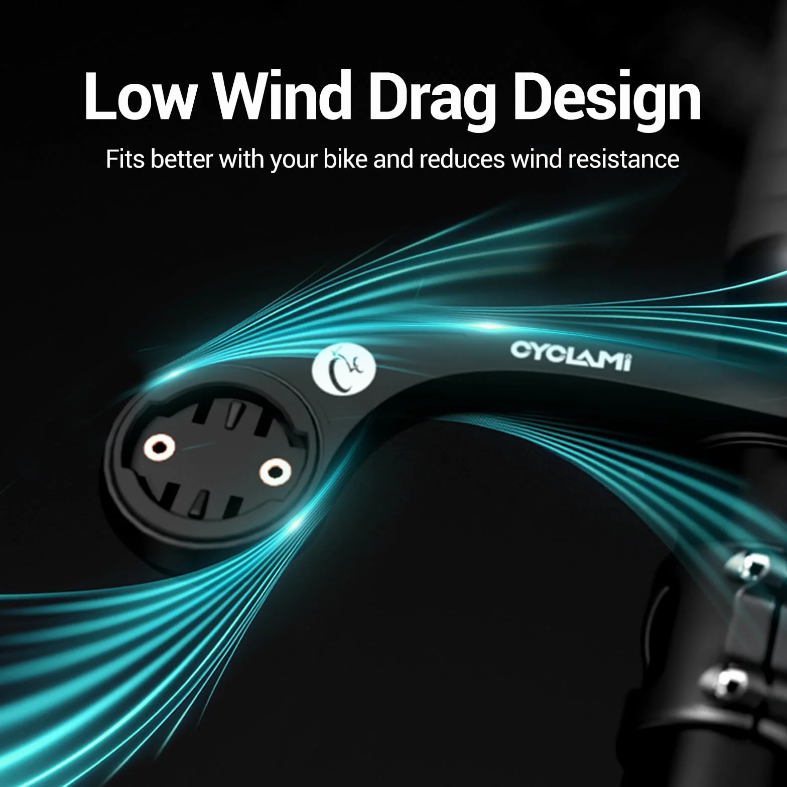 Support Vélo Garmin Edge Out Front Compatible GPS GoPro IGS