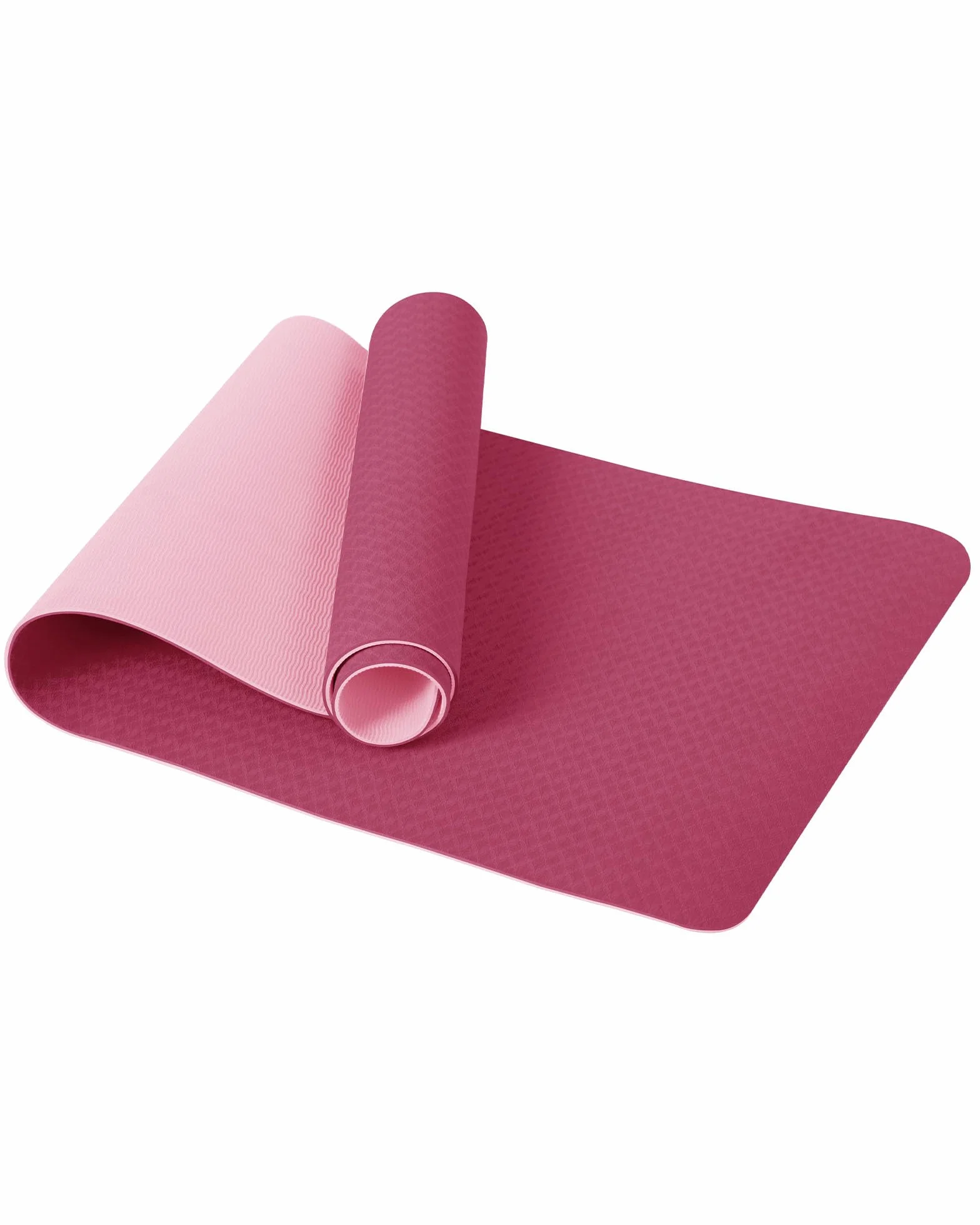 Good Nite Tapis de Yoga Antidérapant Fitness Pilates avec Sangle 183 x 61 x 0,6 cm