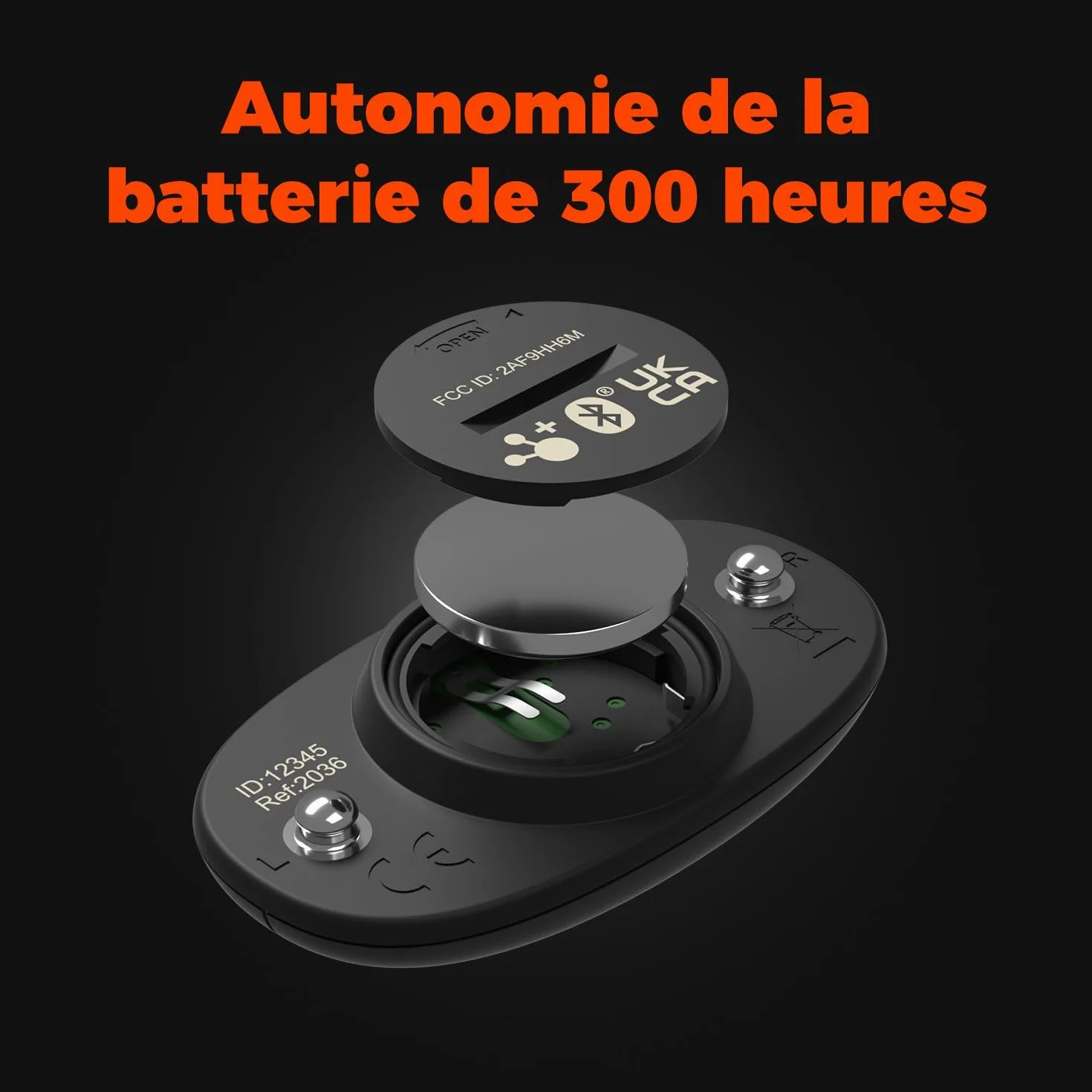 COOSPO H6 Capteur de Fréquence Cardiaque Bluetooth Ant+ Moniteur ECG/EKG