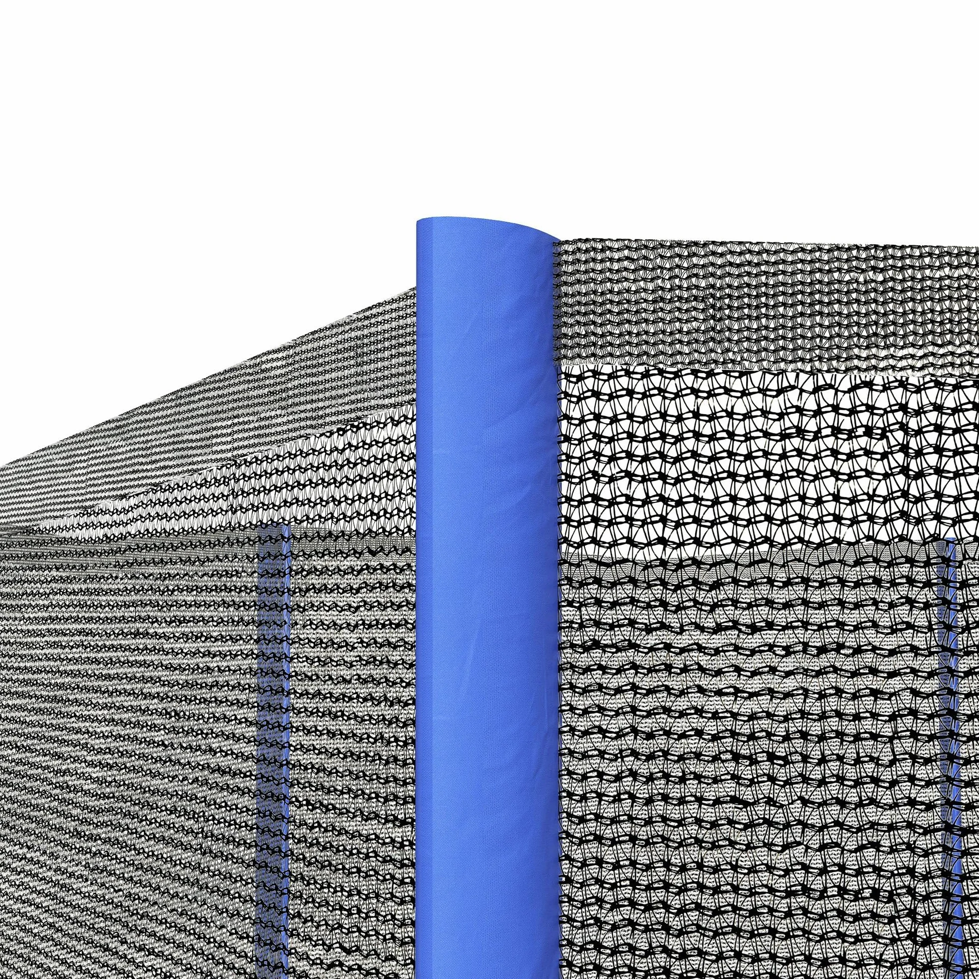 SPORTNOW Filet de Remplacement pour Trampoline Rond avec Entrée Zippée