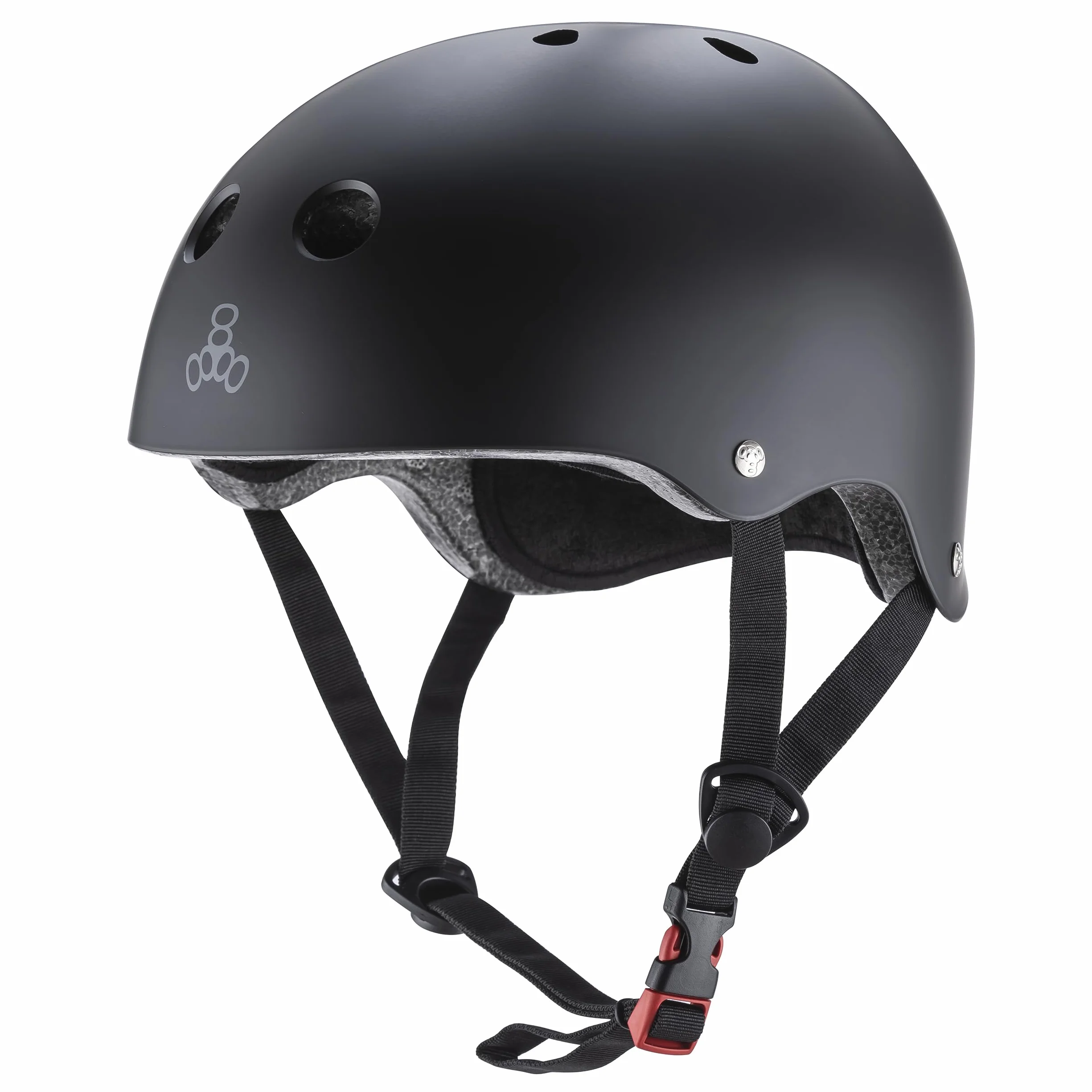 Triple 8 Brainsaver Black Skate Casque Protection