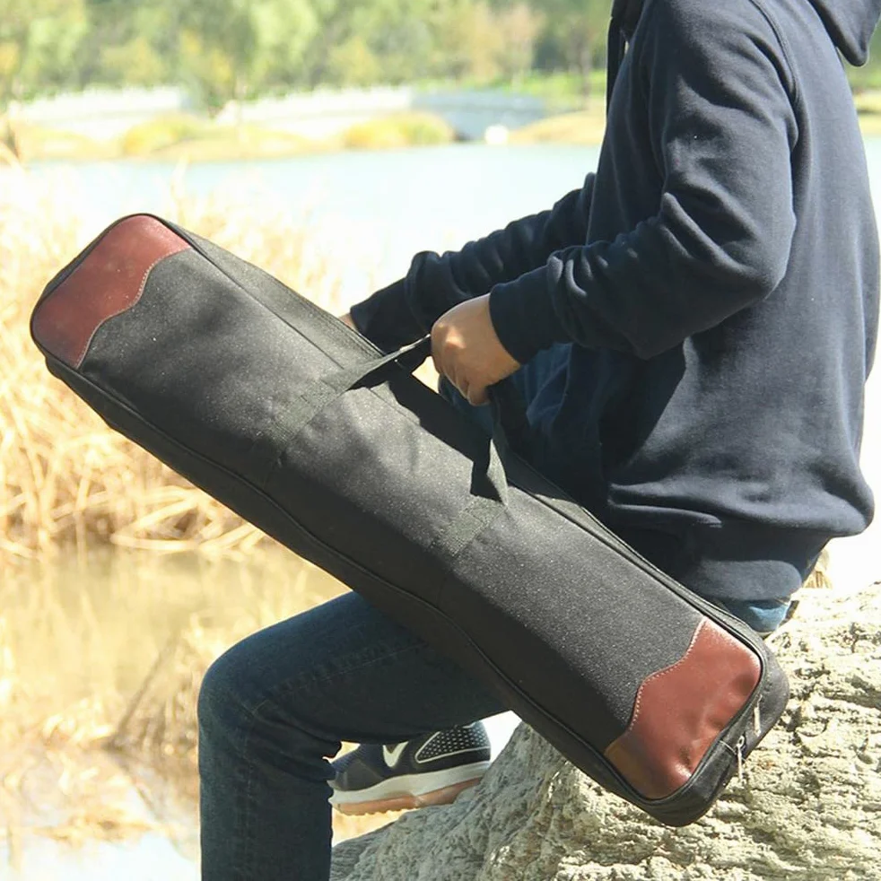 Alomejor Sac à Arc Classique, Sac à Main de Tir à l'arc en Plein Air avec Poignée élargie et Bandoulière Réglable, à Dos de Flèche en Toile de Grande capacité