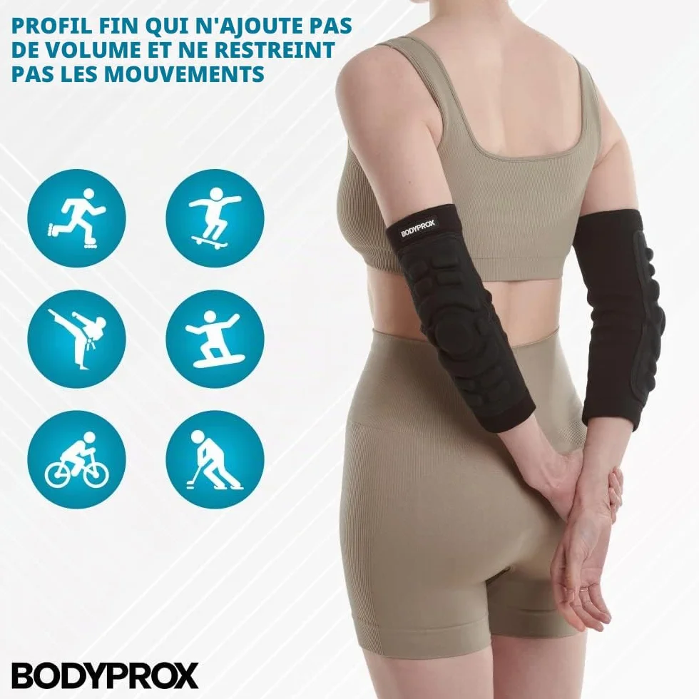 Coussinets de Protection des Coudes 1 Paire, Manchon de Protection