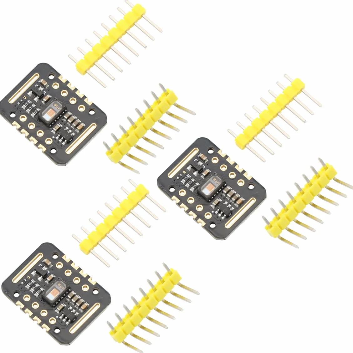 MAX30102 Module Détecteur de Fréquence Cardiaque au Poignet Concentration en Oxygène Sang LED Interne Faible Consommation Énergie Paquet de 3