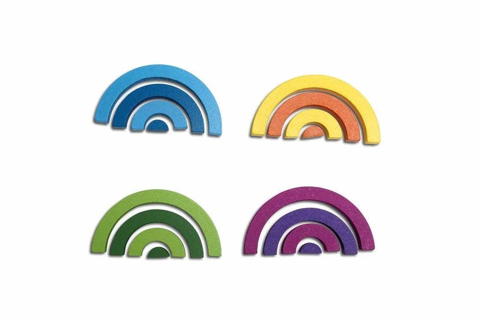 GA372 Arcs de Vitesse Multicolor
