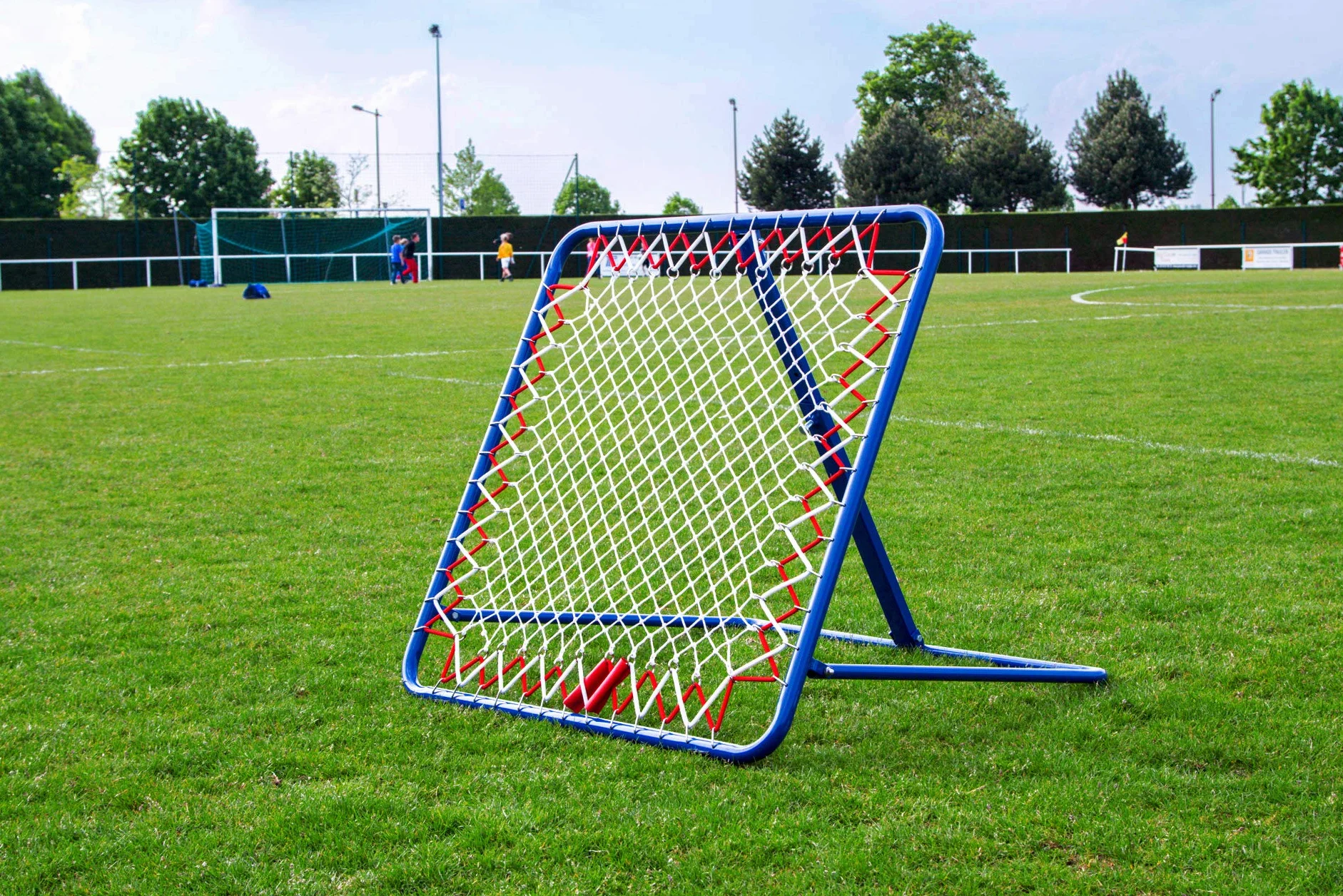 POWERSHOT Tchoukball Filet de Rebond 100 x 100 cm Ajustable 6 Positions 40° à 90°