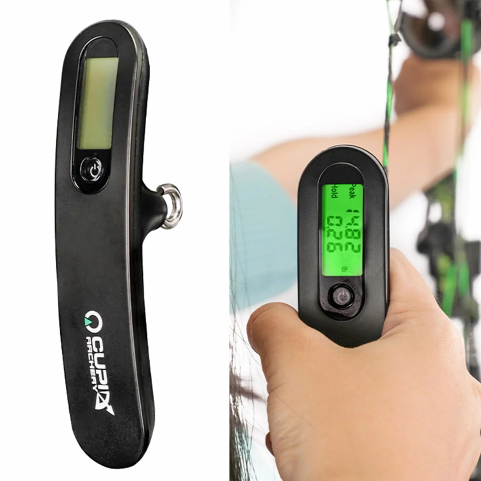 Newwyt Digital Bow Scale 110lbs Compound Recurve Hunting Scale ABS LCD