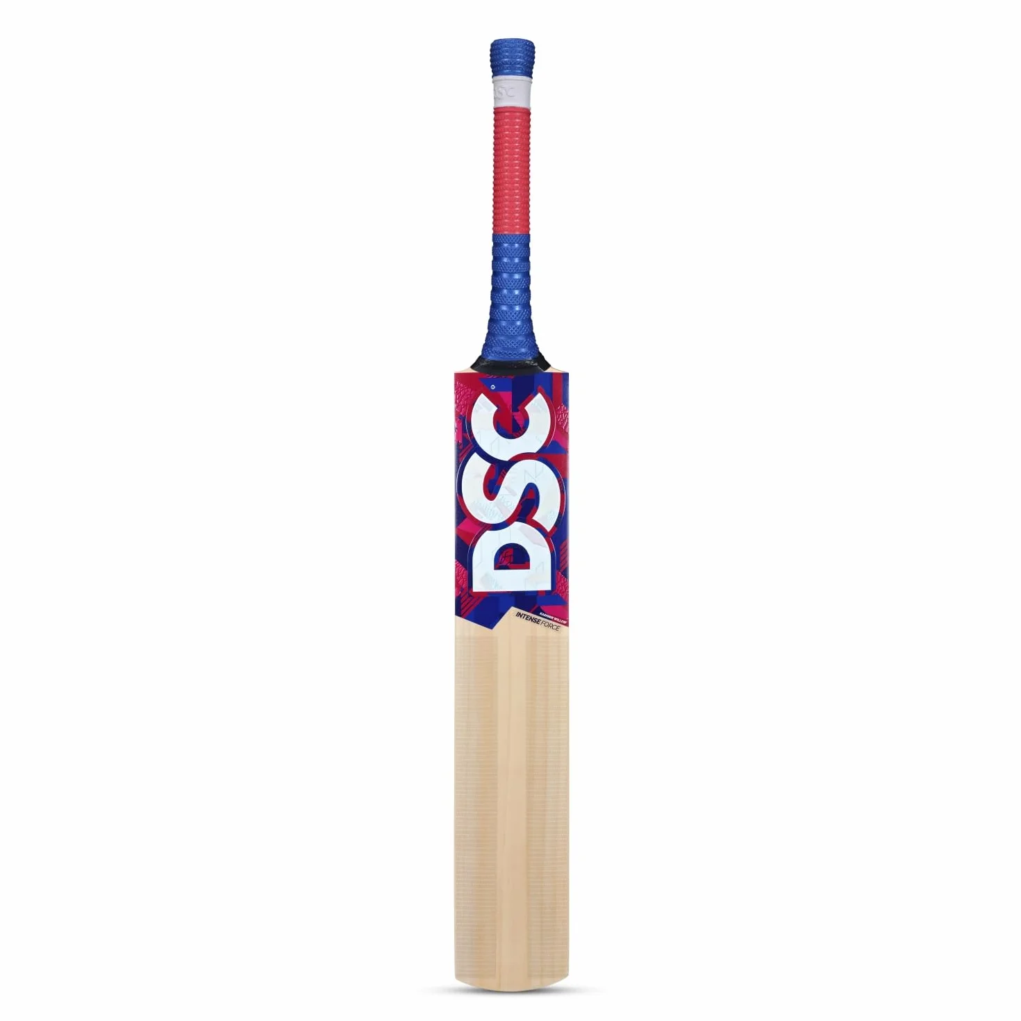 DSC Intense Force Cricket Bat Kashmir Willow Wood Lightweight for Men Boys Intermediate Leather Ball