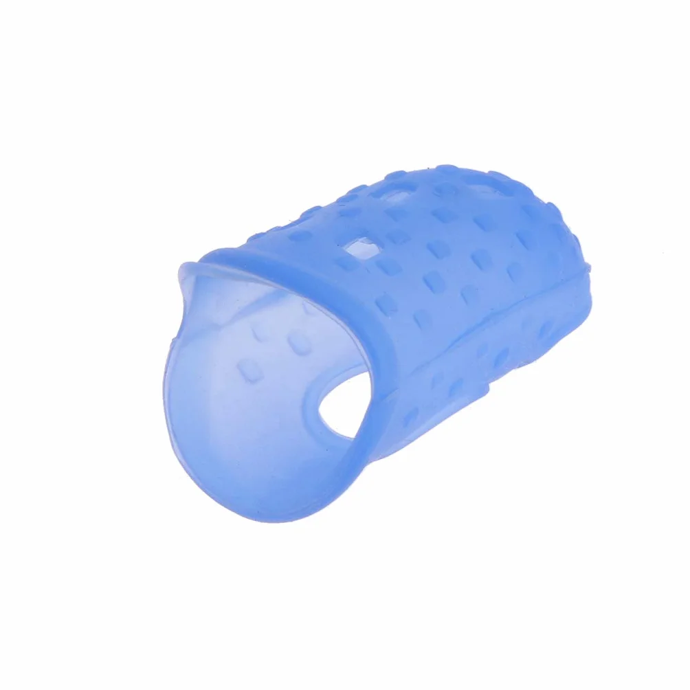 Protège-doigts en silicone pour couture tricot crochet, manchons antidérapants