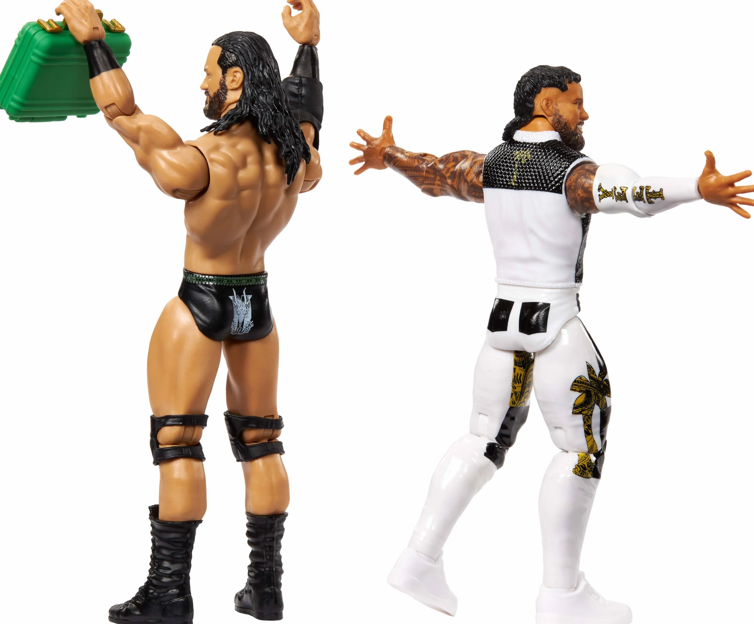 Mattel WWE Main Event Showdown 2 figurines Jey USO vs Drew McIntyre 15,2 cm série #23