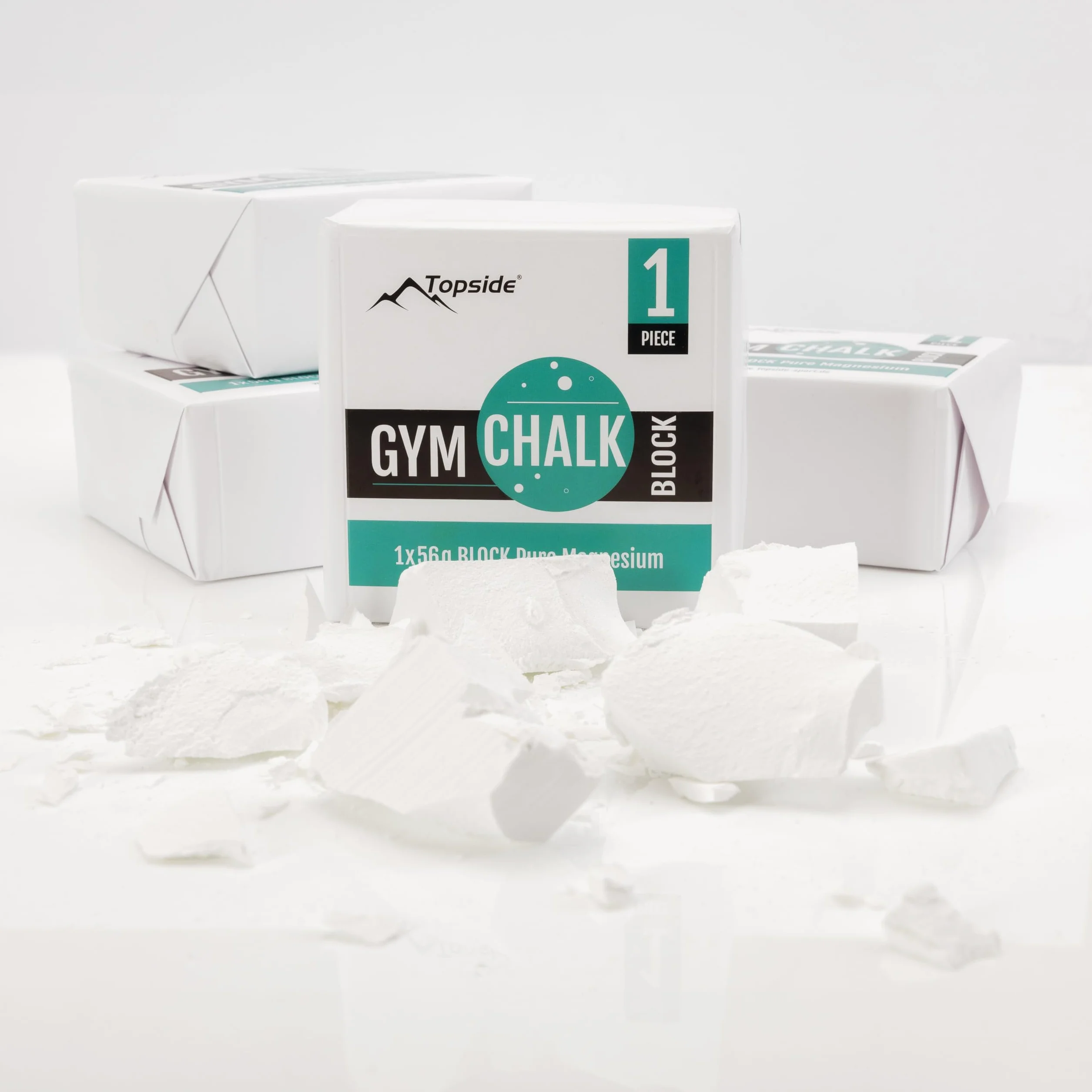 TOPSIDE Bloc de Craie Pur Carbonate de Magnésium pour Sport Grip