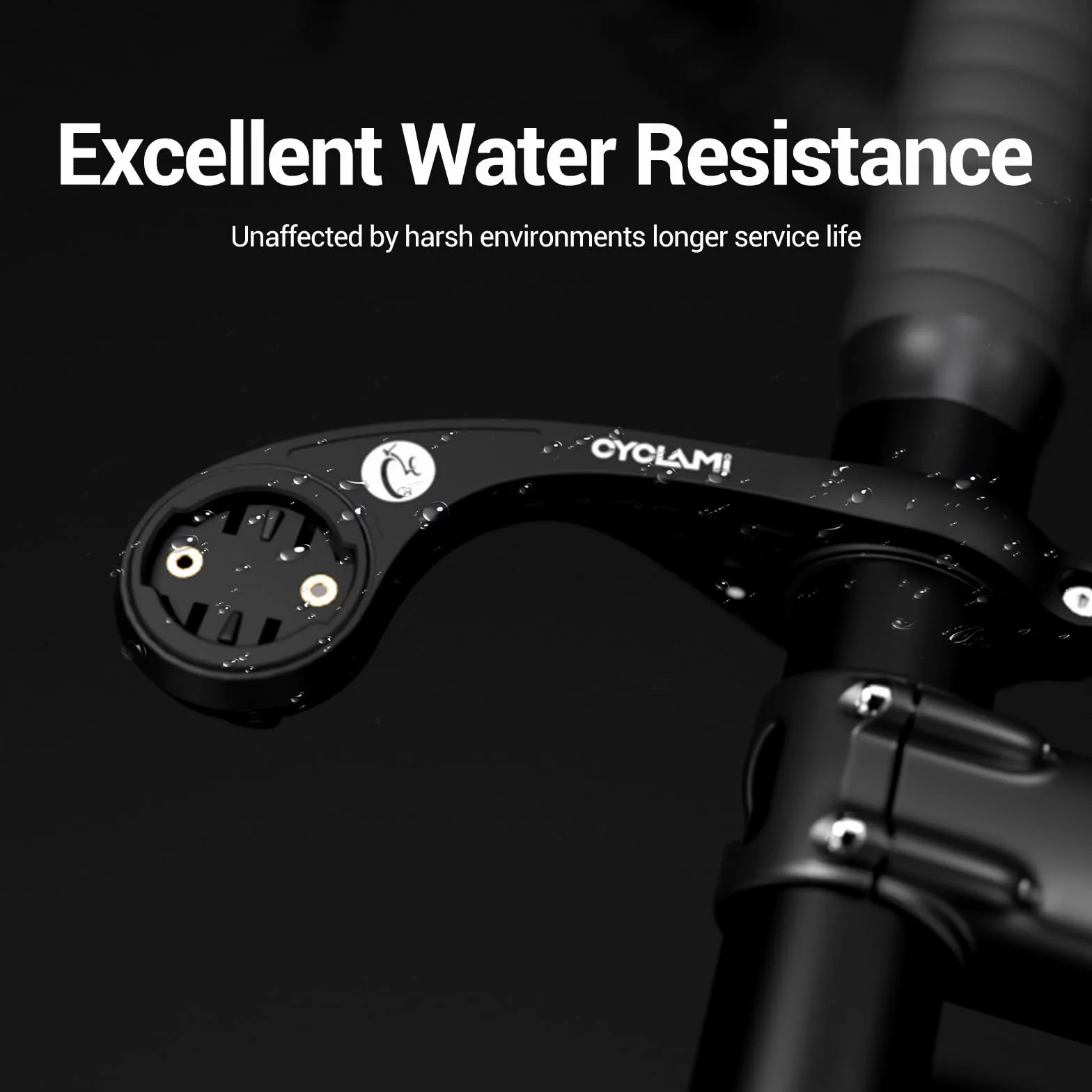 Support Vélo Garmin Edge Out Front Compatible GPS GoPro IGS