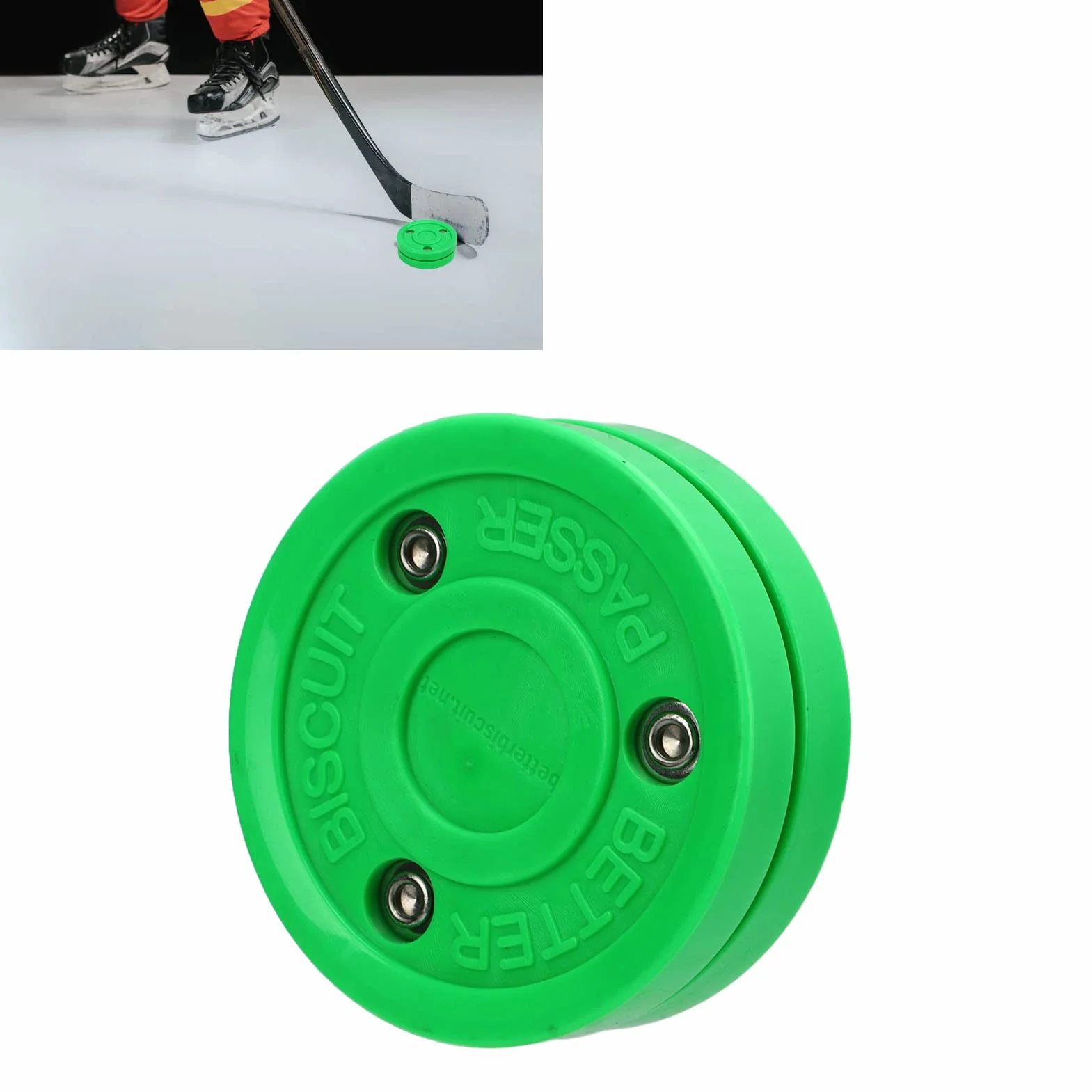 Palet de Hockey sur Glace en Polyoxyméthylène pour Patinage