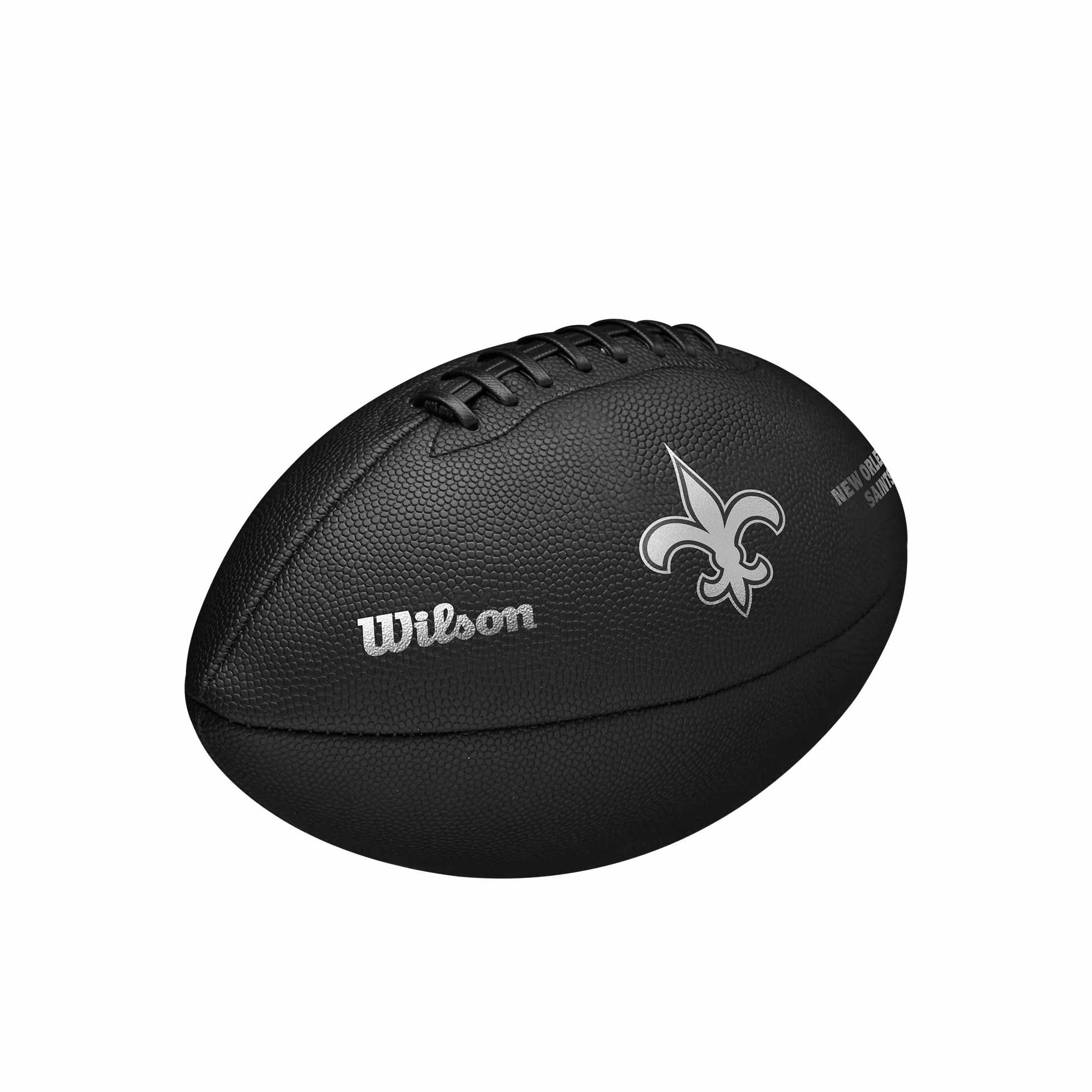 Wilson NFL New Orleans Saints Metallic Premiere Ballon de Football Taille Officielle
