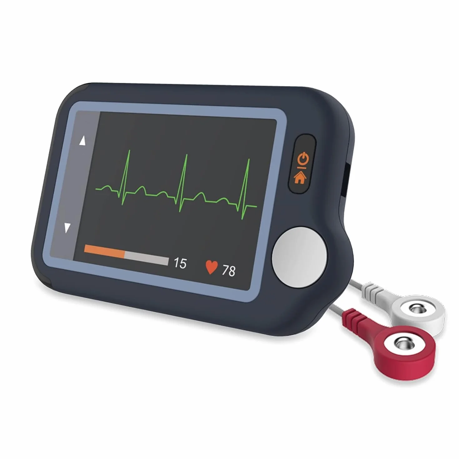 ViATOM Appareil ECG Portable – Moniteur ECG Bluetooth avec Affichage en Temps Réel et Mémoire Illimitée