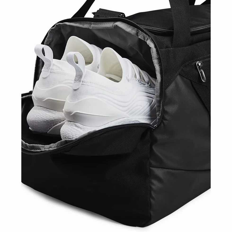 Under Armour Undeniable 5.0 Large Duffle Bag Black Metallic Silver