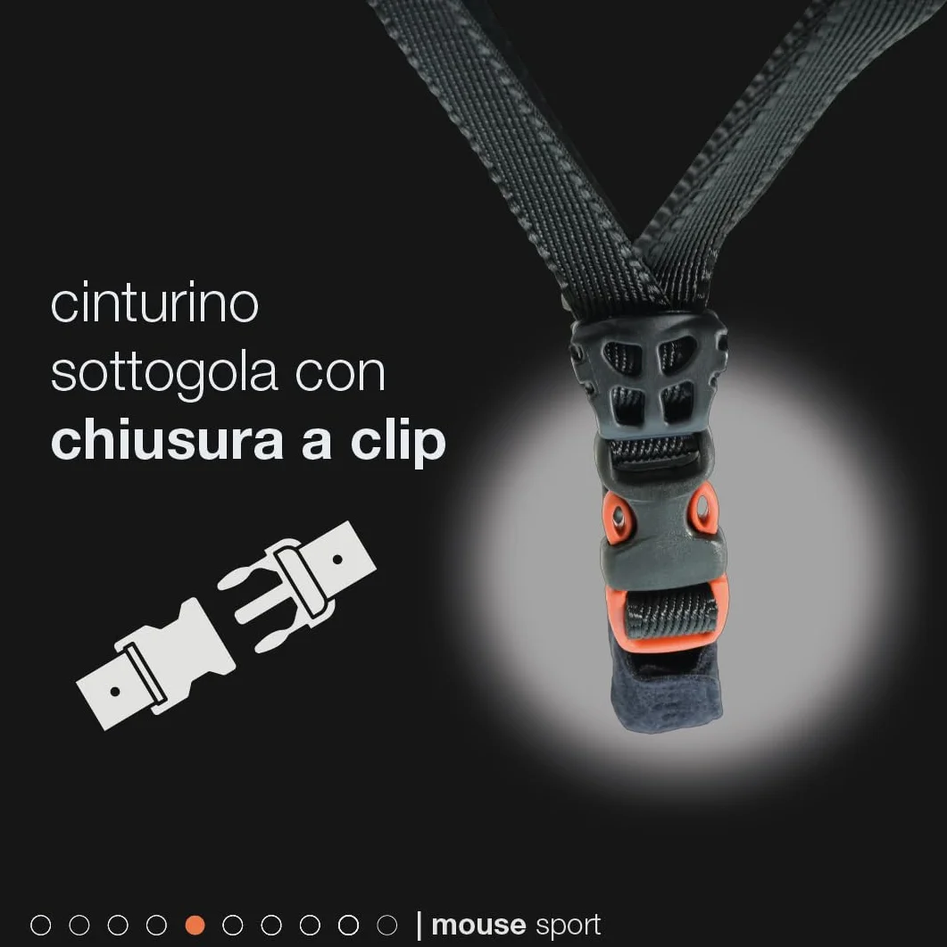 Casque léger avec Coque en ABS Noir Universelle 52-63cm