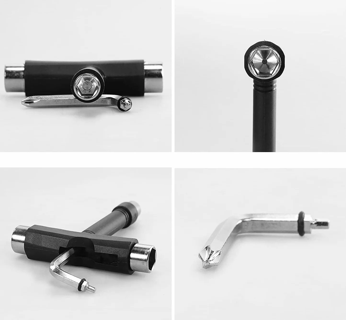 Outils de Skate Tout-en-Un en T avec Tournevis Cruciforme Type L pour Planche à roulettes