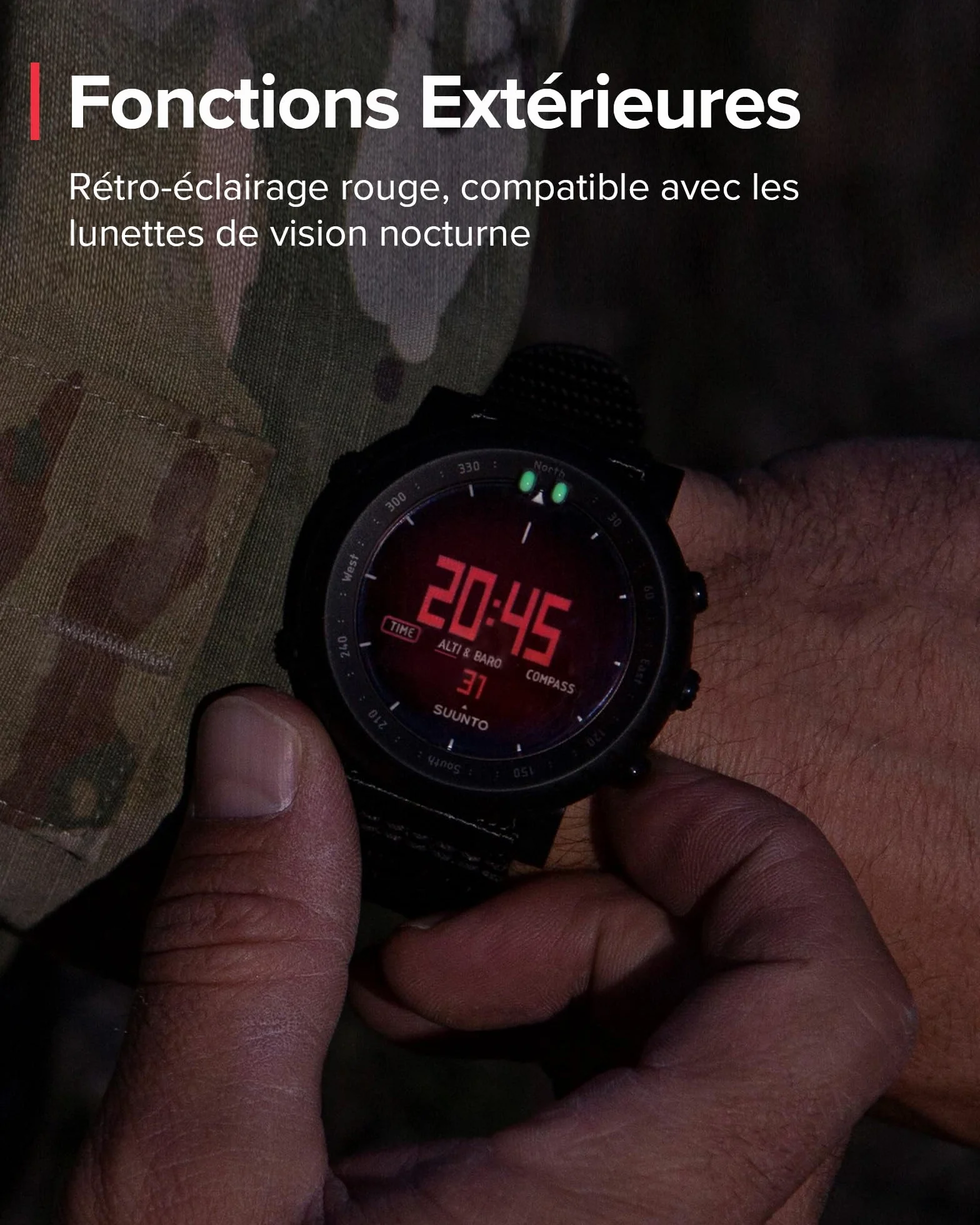 Suunto Core Alpha Stealth Montre Outdoor altimètre baromètre GPS