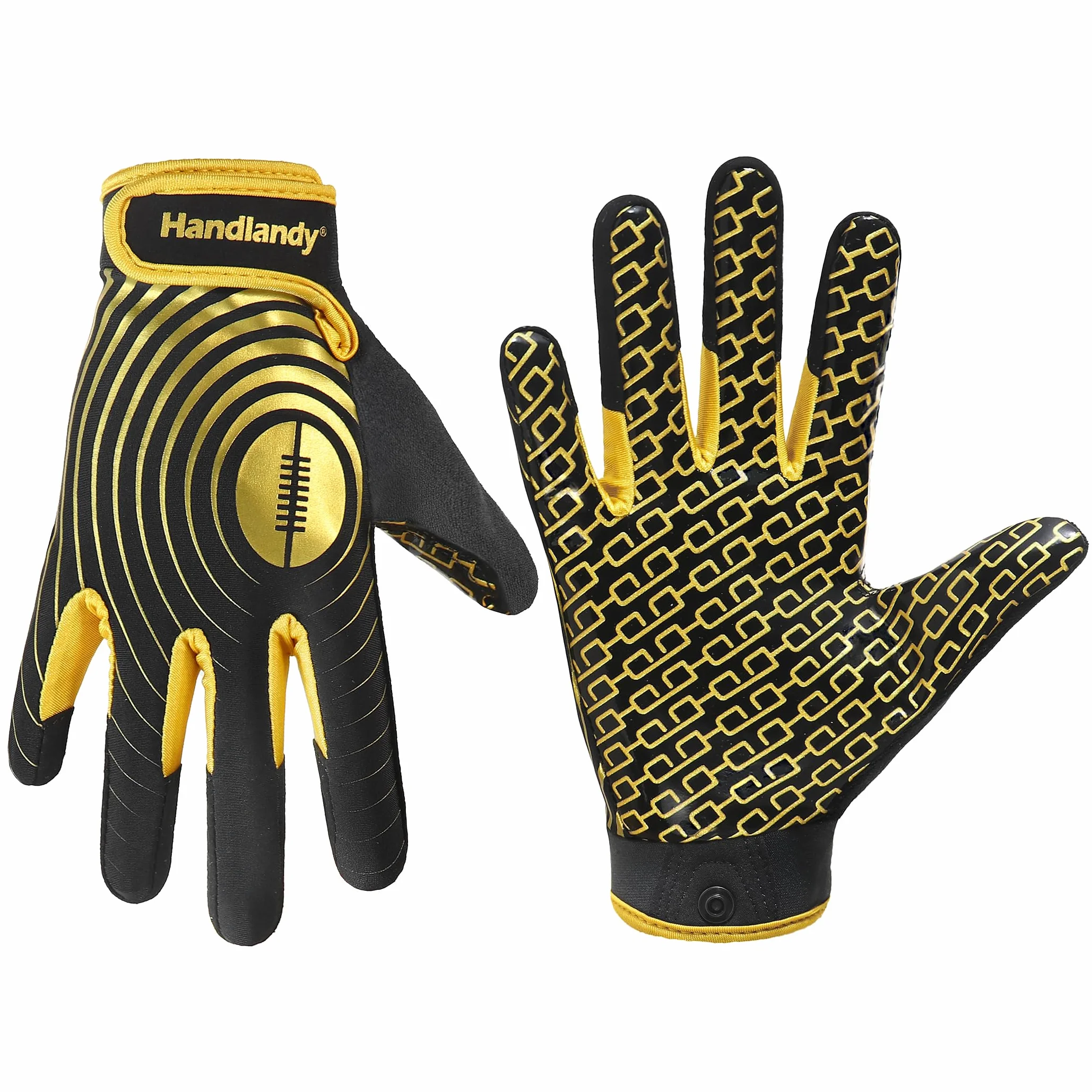 HANDLANDY Gants de football américain grand récepteur pour enfants garçons filles extensibles