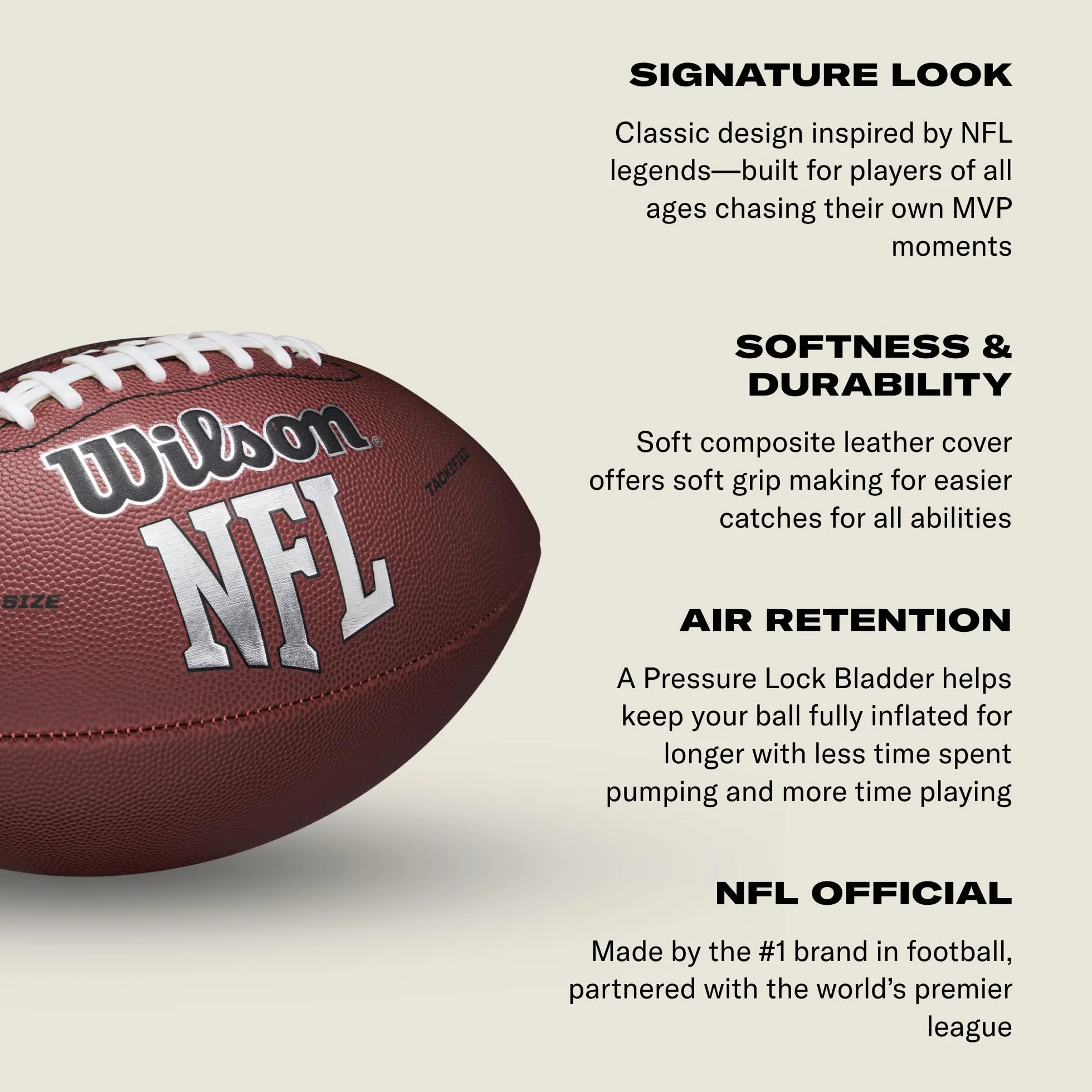 Wilson NFL MVP Football