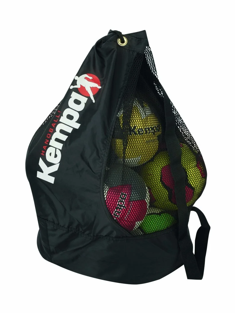 Kempa Sac pour 12 balles de Handball Noir