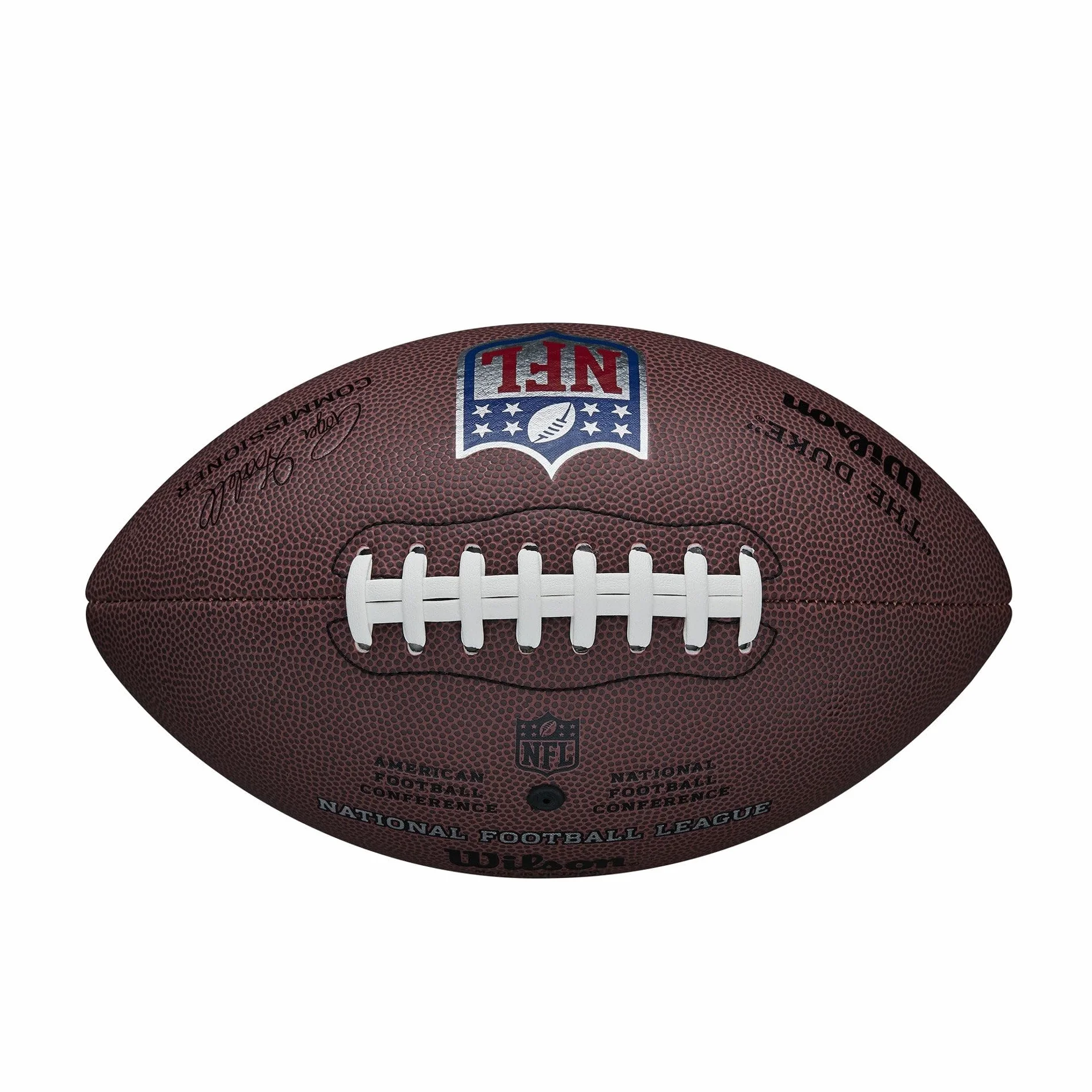 Wilson Ballon de football américain NFL Duke Réplique avec présentoir