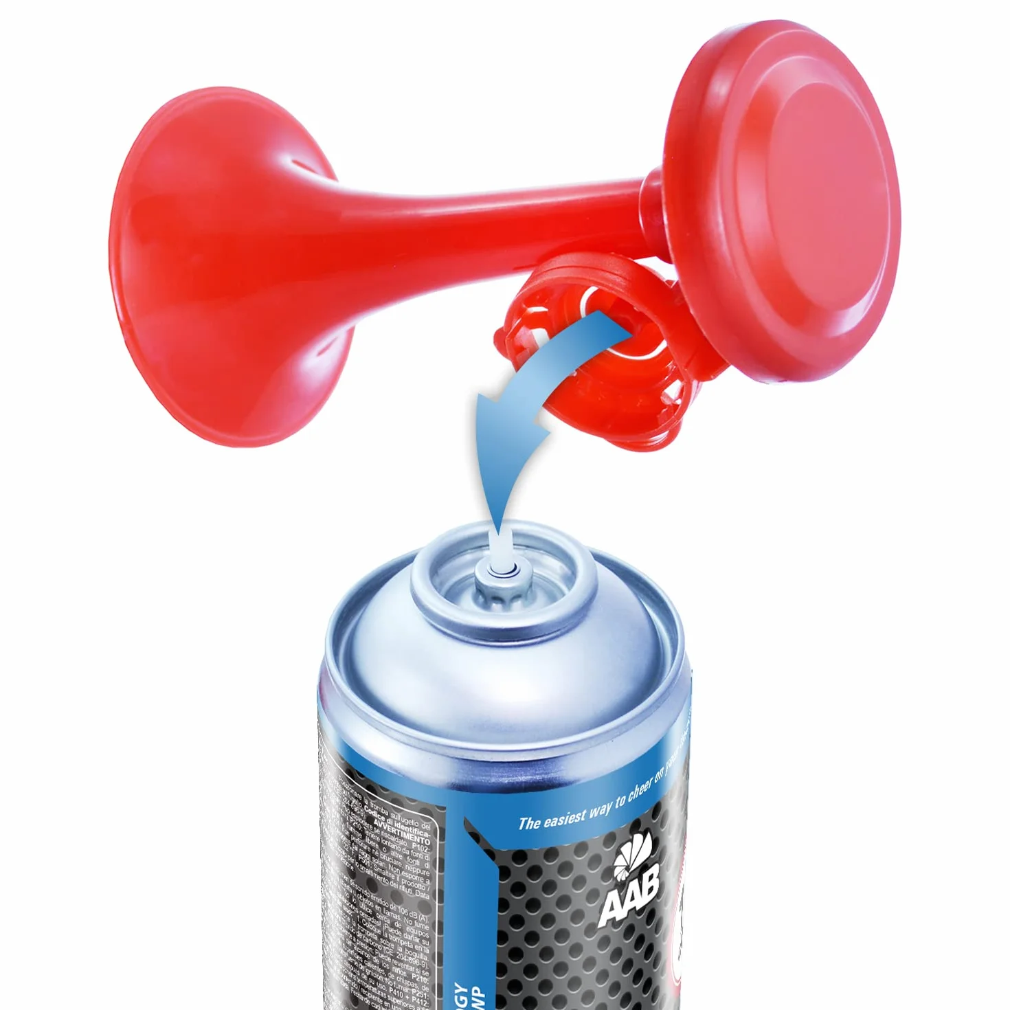 AABCOOLING Signal Horn 106 DB(A) Klaxon à Air Comprimé pour Supporters