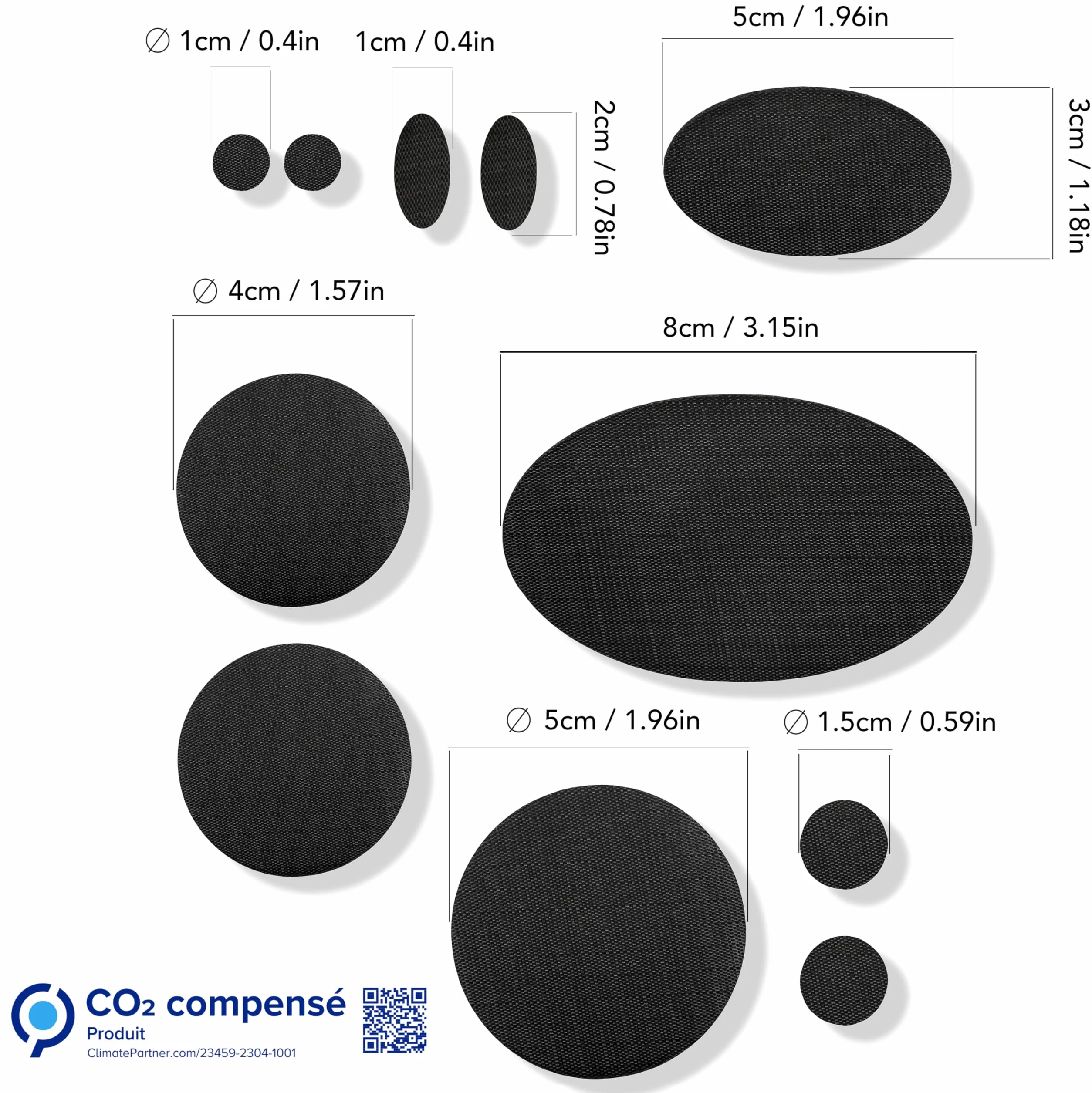 aZengear Patchs de réparation autocollants imperméables 30 couleurs 11 pièces pour vestes en duvet tentes chaussures