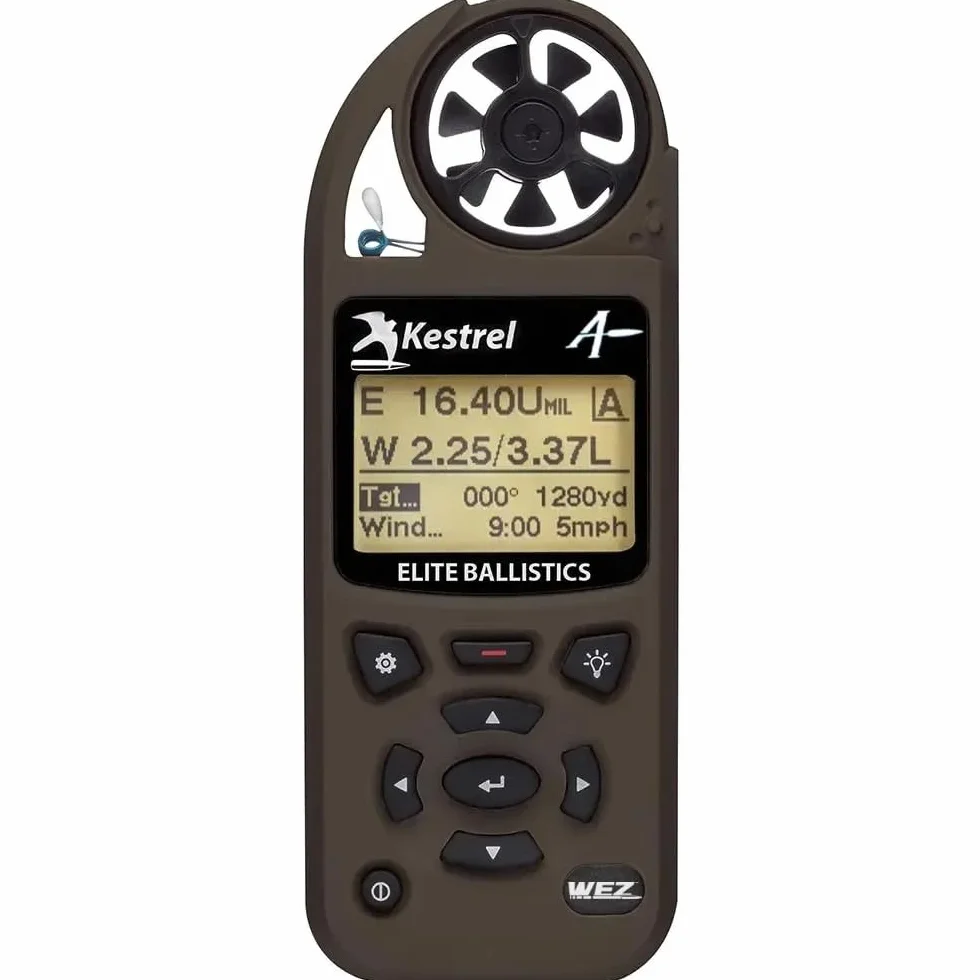 Kestrel 5700X WEZ Compteur météo balistique appliquée terre foncée plate
