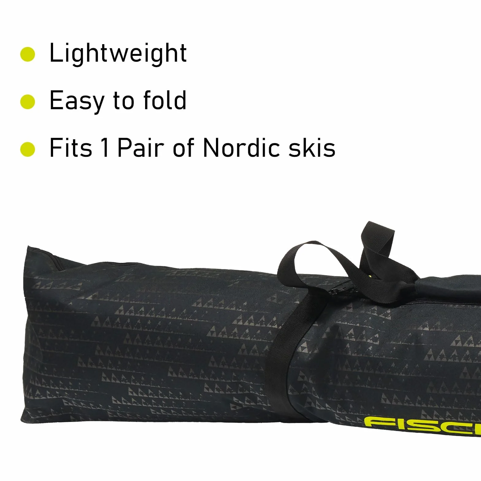 Fischer Skicase ECO XC Sac à skis nordique pliable 210 cm 1-3 paires