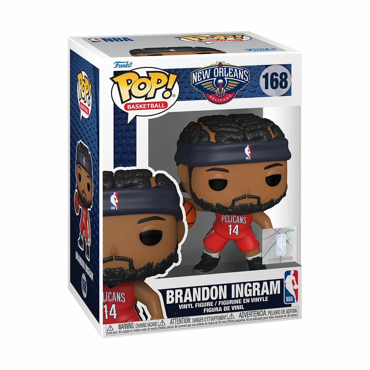 Funko Pop! NBA: Pelicans - Brandon Ingram Figurine en Vinyle à Collectionner
