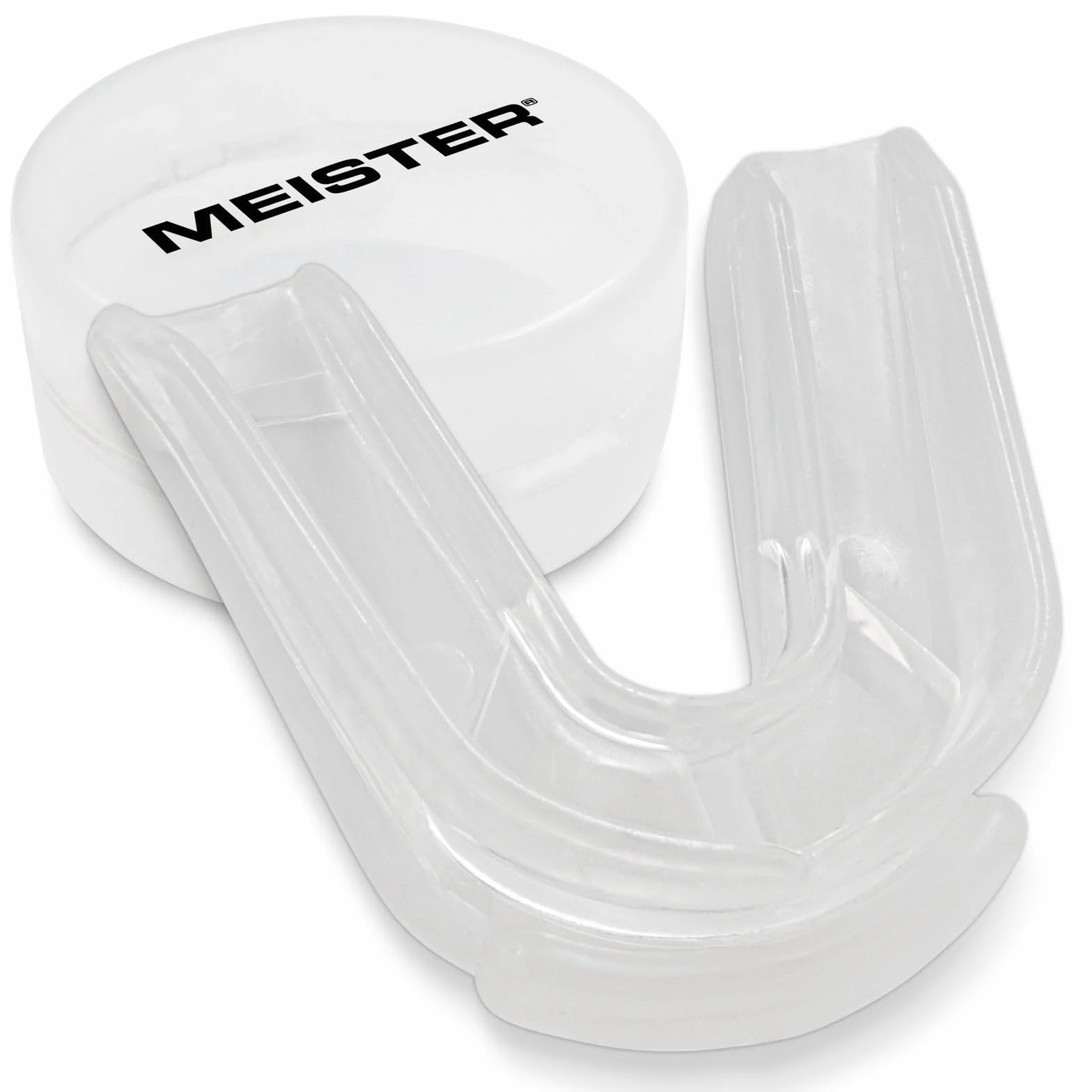 Meister Protège-Dents Double Moulable Transparent avec Étui
