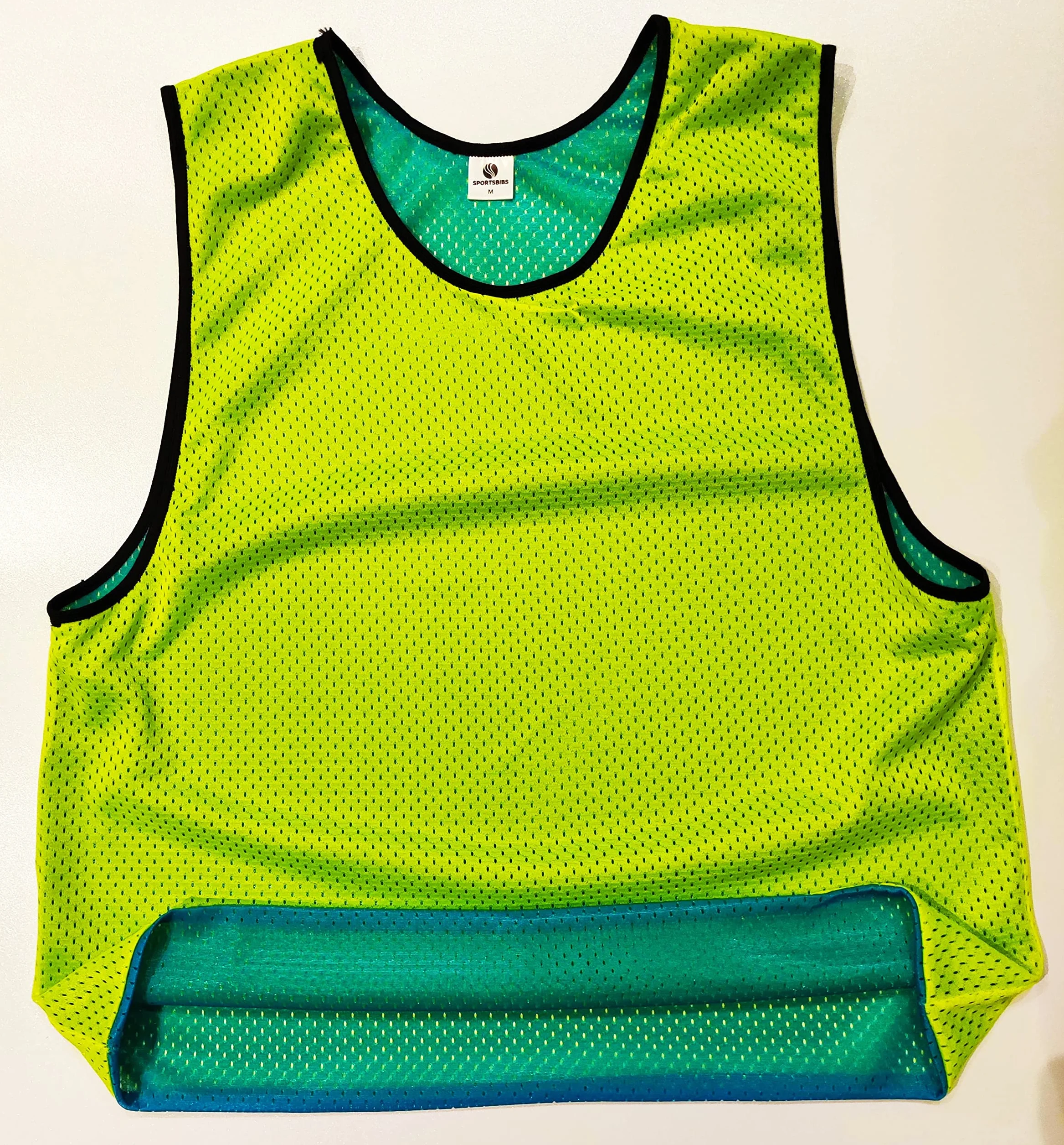 Chasuble réversible Football 6 Gilets Double Face Maille Scrimmage Training Juniors Adultes M L XL