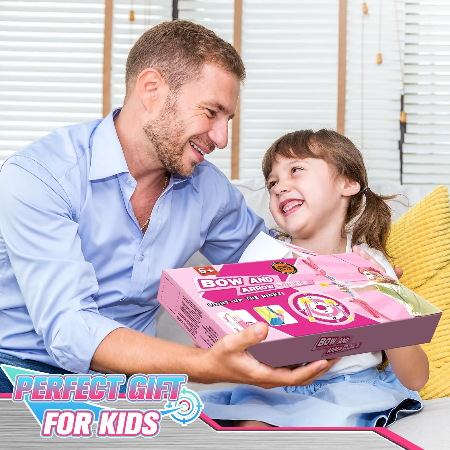 EUCOCO Flèche et Arc pour Enfants, Jouet Cadeau Garçon 6-10 Ans