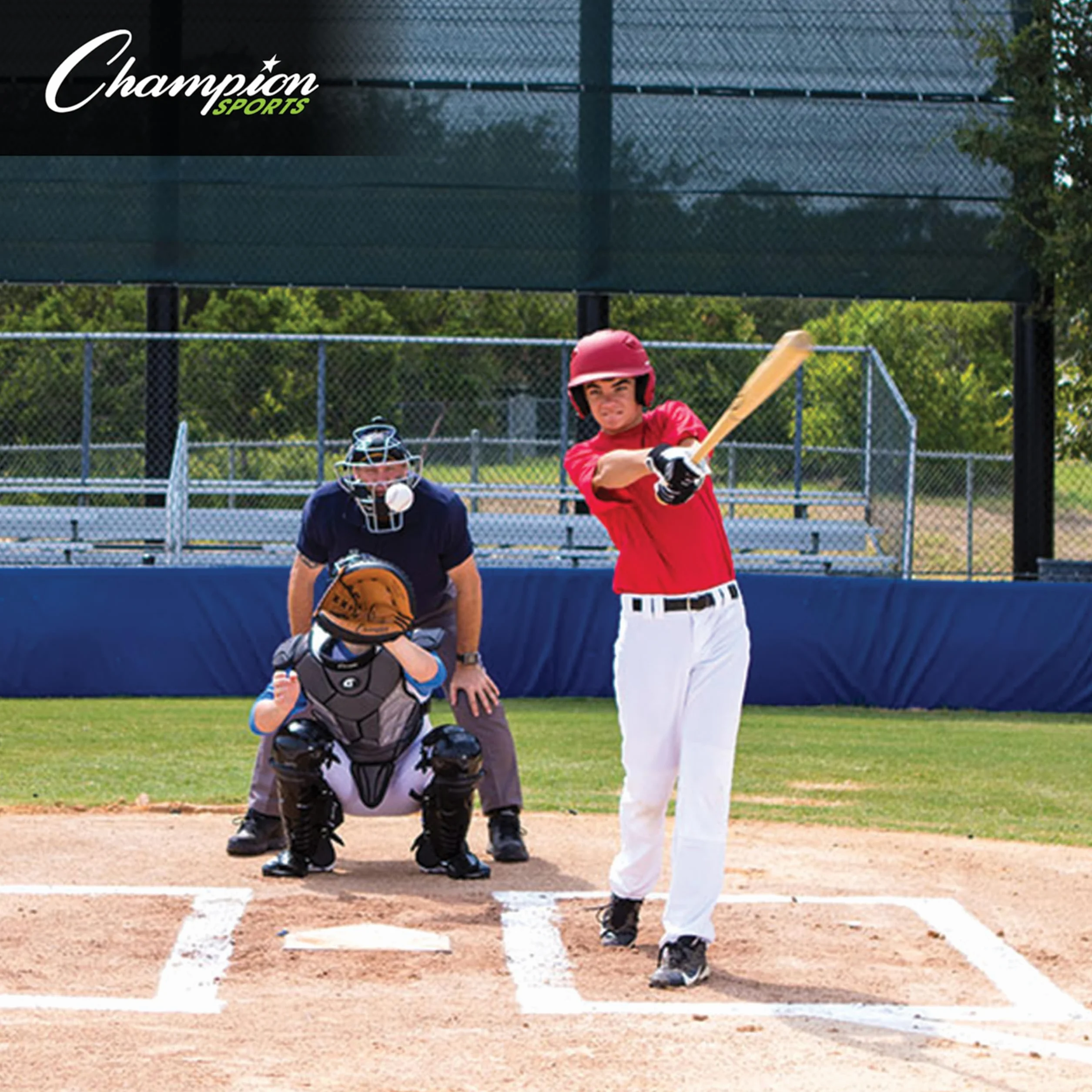 Champion Sports Pro Style Faible Rebond en Mousse Arbitre de Coffre Protection