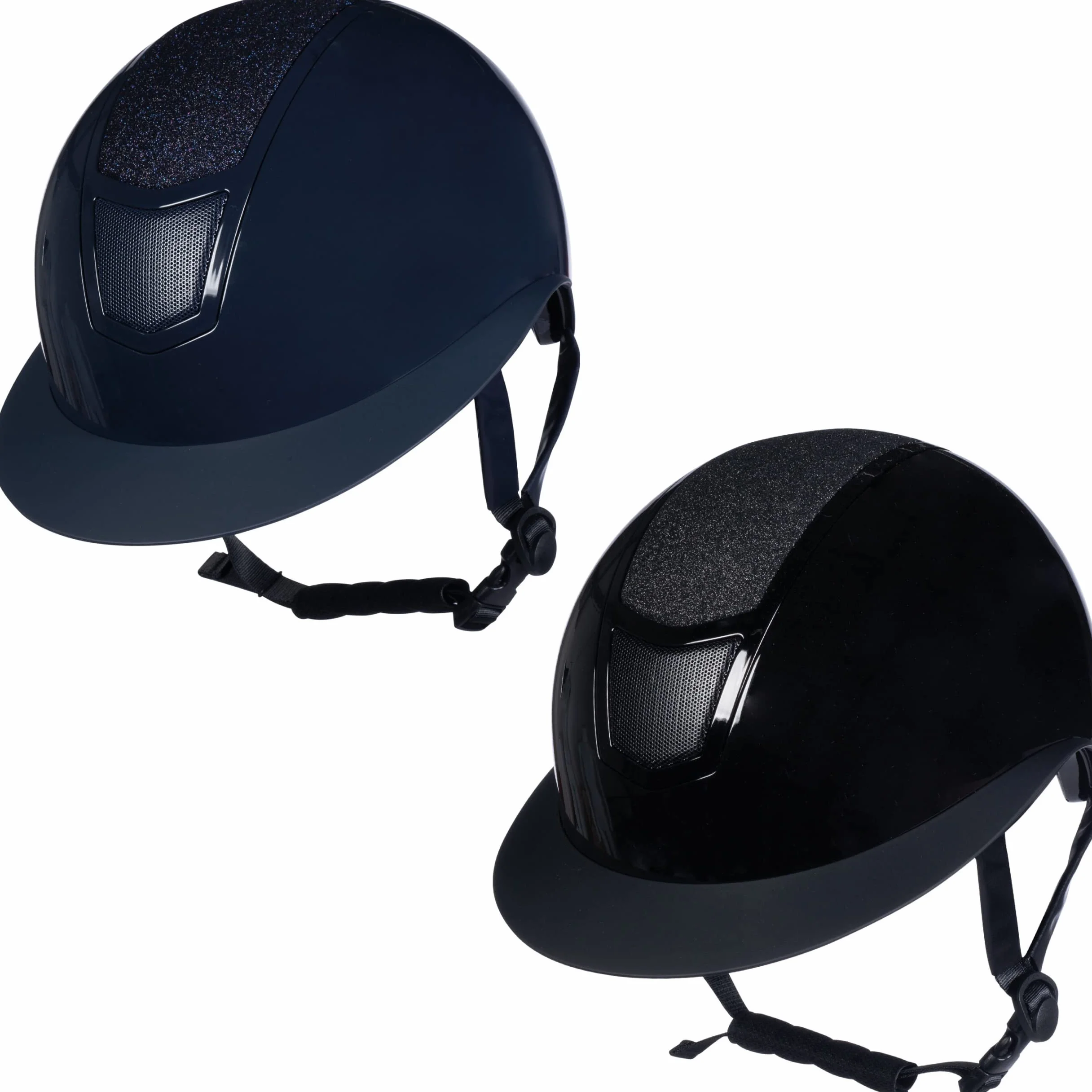 HKM Shiny Diamond Casque d'équitation Hommes