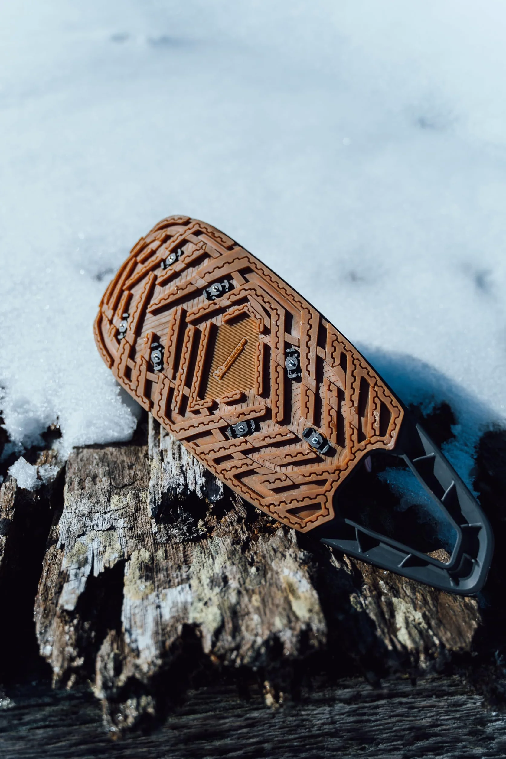 EVVO kit Accessoire Crampon Icespikes 14 Pointes carbure pour Raquettes à Neige